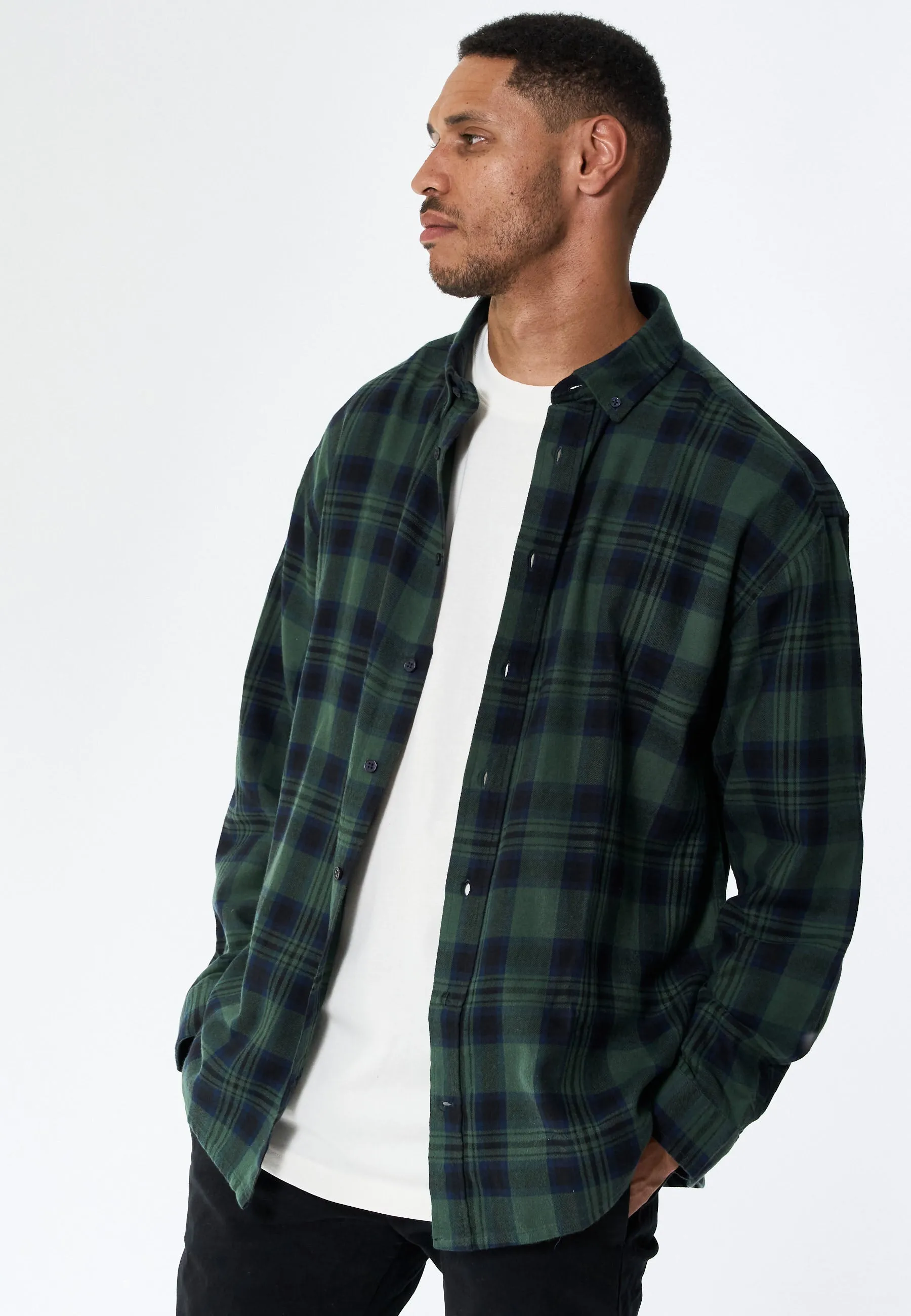 Shirt flanel Check - Mallard Green sold by Legends product image thumbnail 5