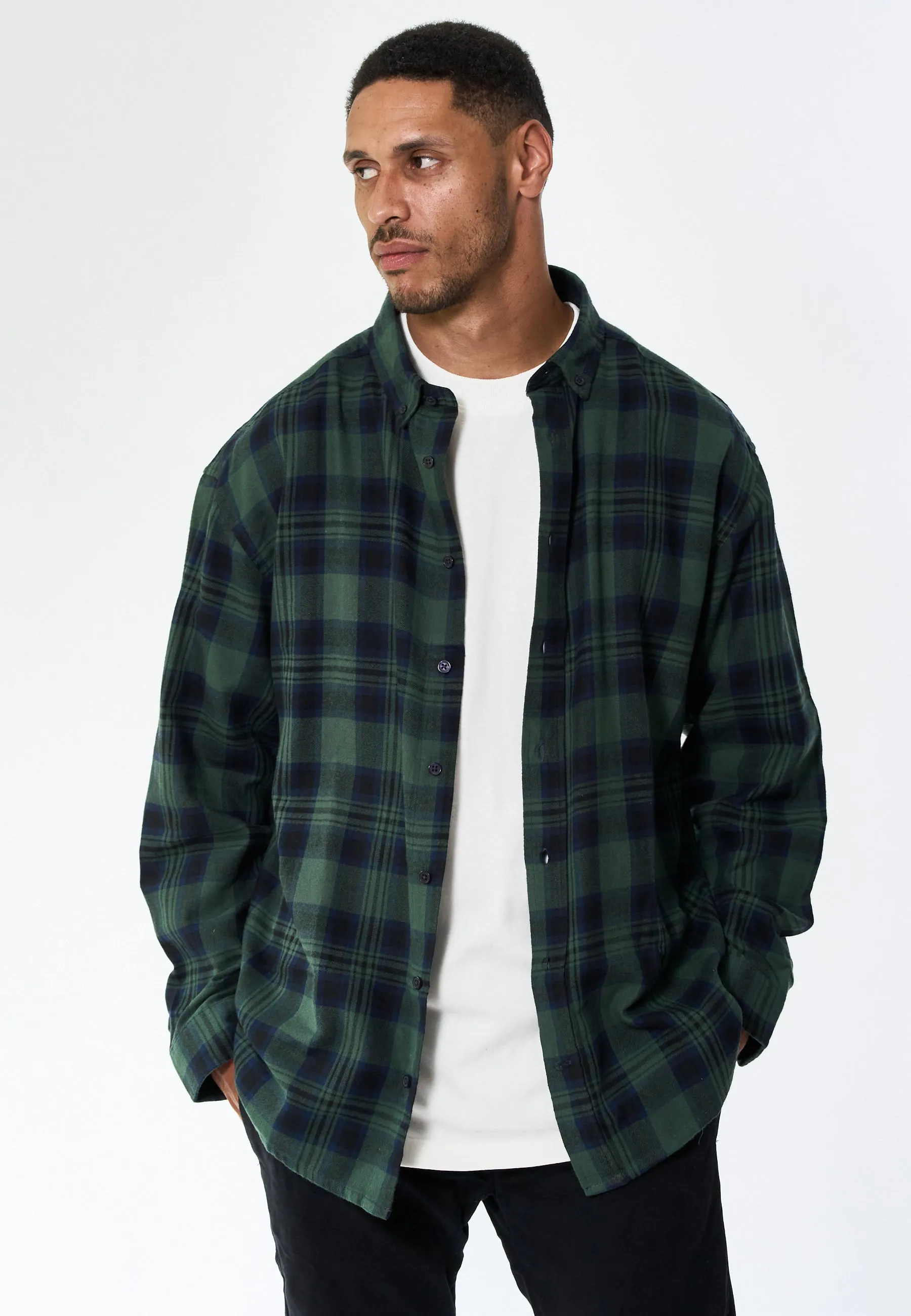 Shirt flanel Check - Mallard Green sold by Legends product image thumbnail 4