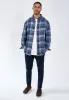 Russel Flannel Check 04 shirt - Sea Blue sold by Legends