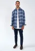 Russel Flannel Check 04 shirt - Sea Blue sold by Legends
