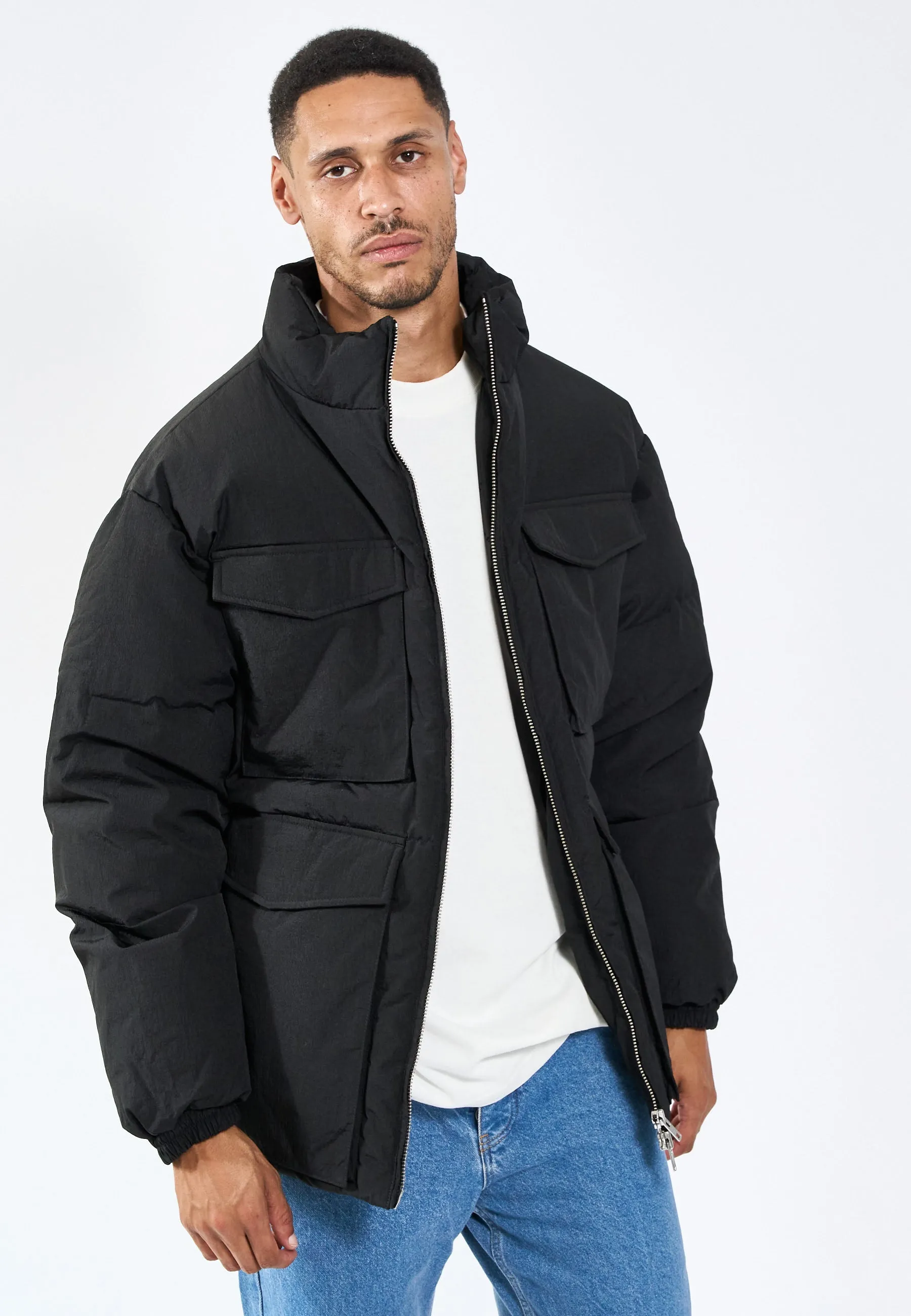 Laudo Puffer Jacket - Black sold by Legends product image thumbnail 4