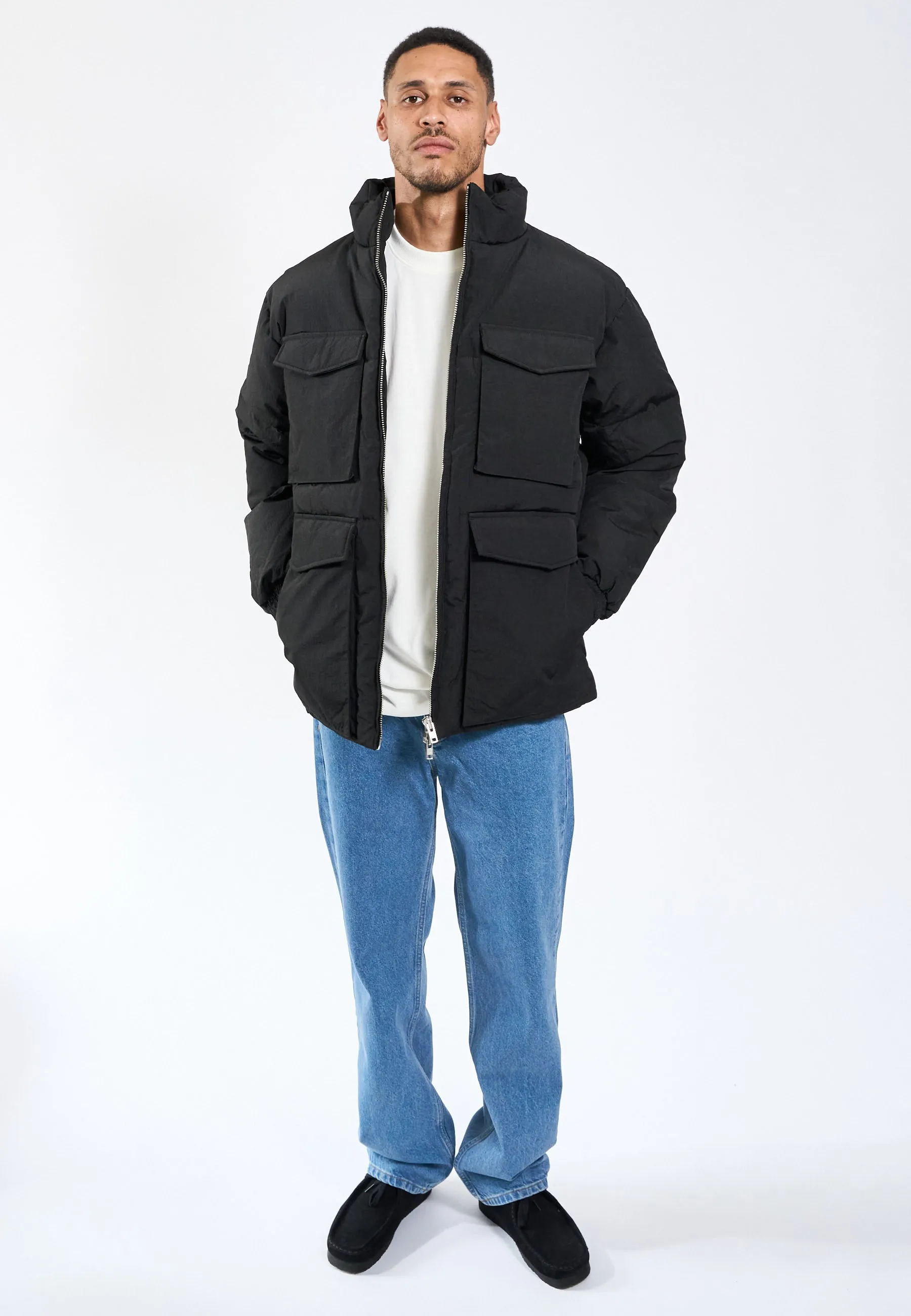 Laudo Puffer Jacket - Black sold by Legends product image thumbnail 2