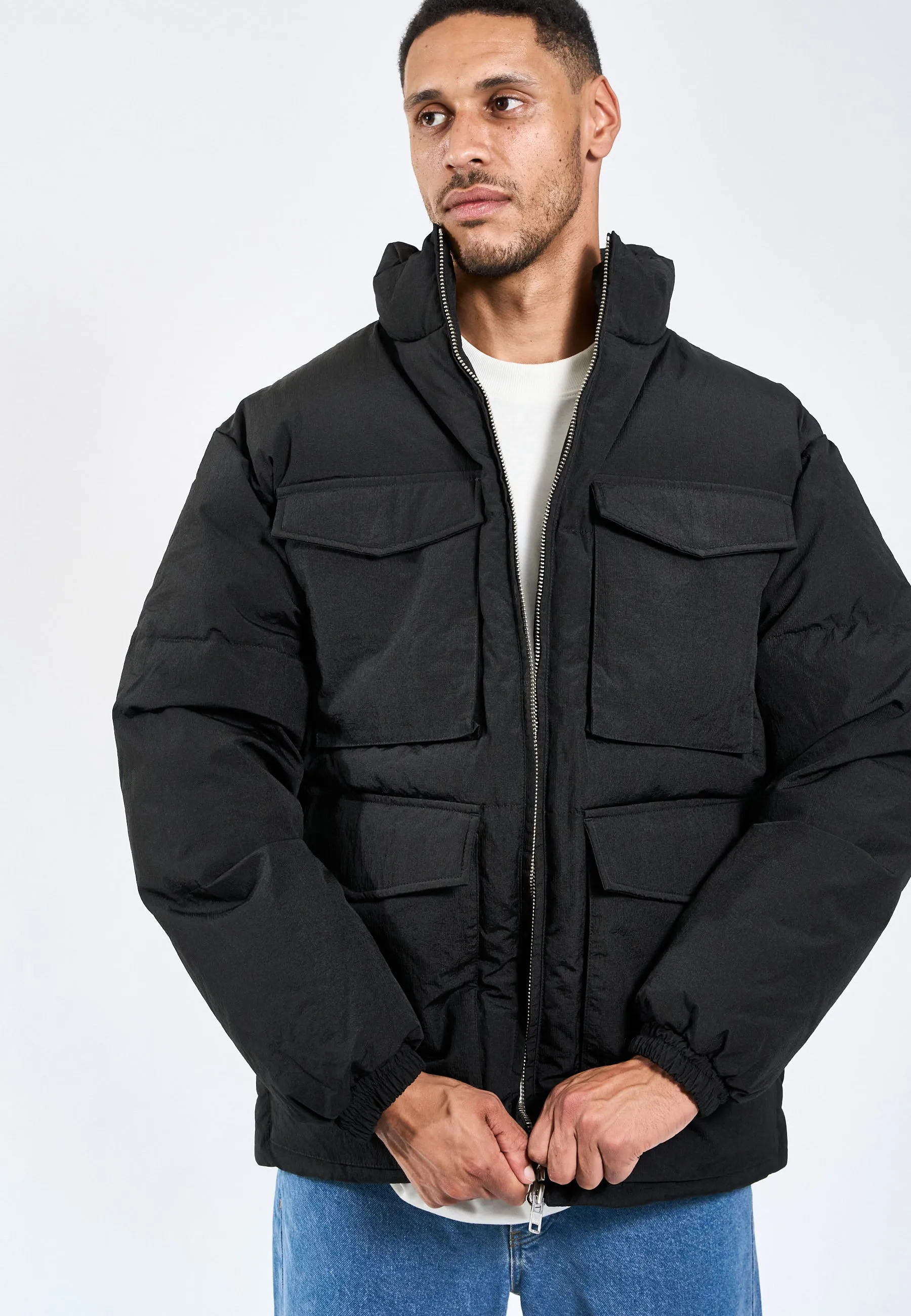 Laudo Puffer Jacket - Black sold by Legends product image thumbnail 5