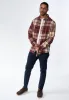 Humphrey Flannel check shirt - Decadent Chocolate sold by Legends
