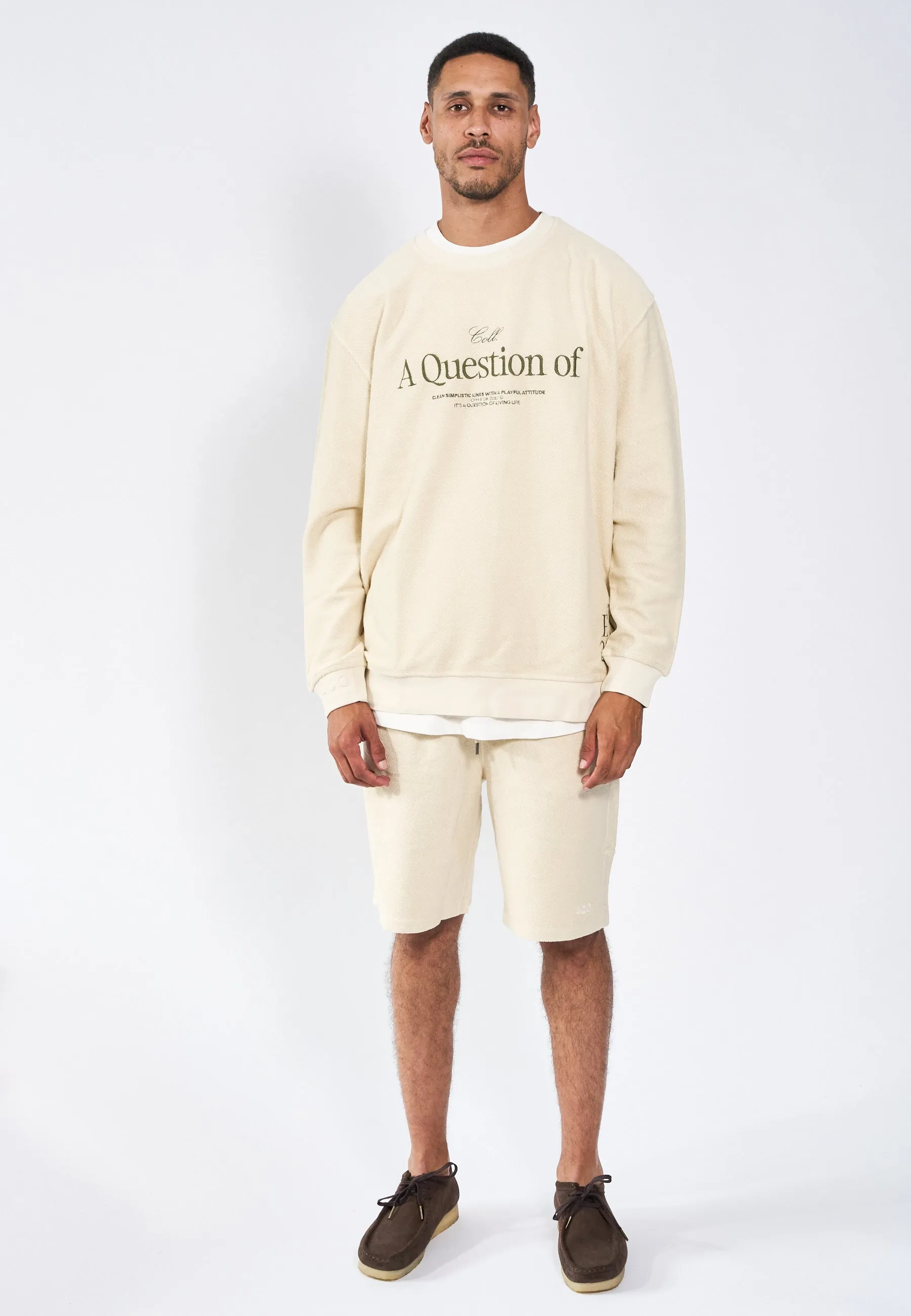 Shorts Terry Cloth - Angora sold by Legends