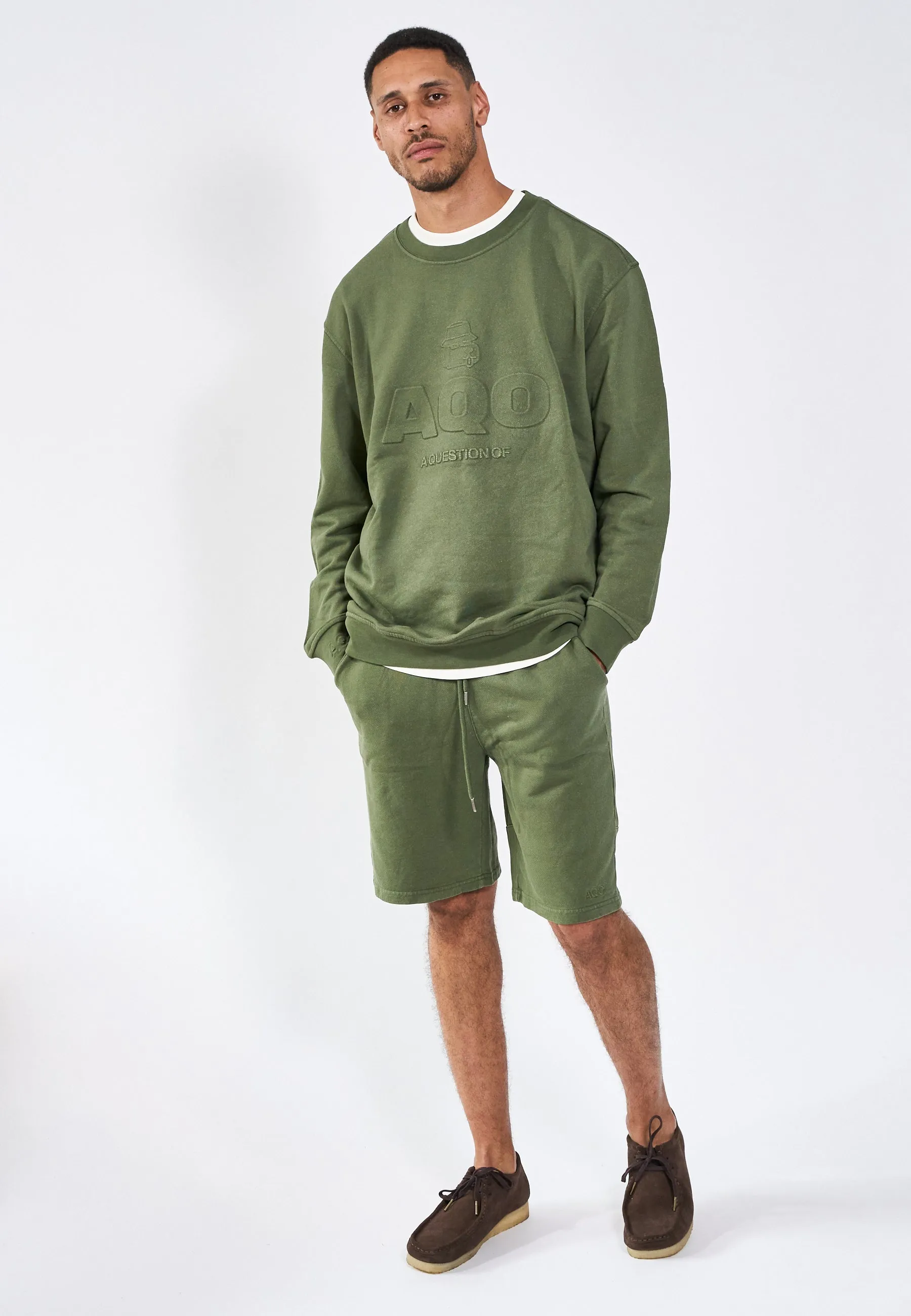Sweat Shorts - Moss Green sold by Legends product image thumbnail 4