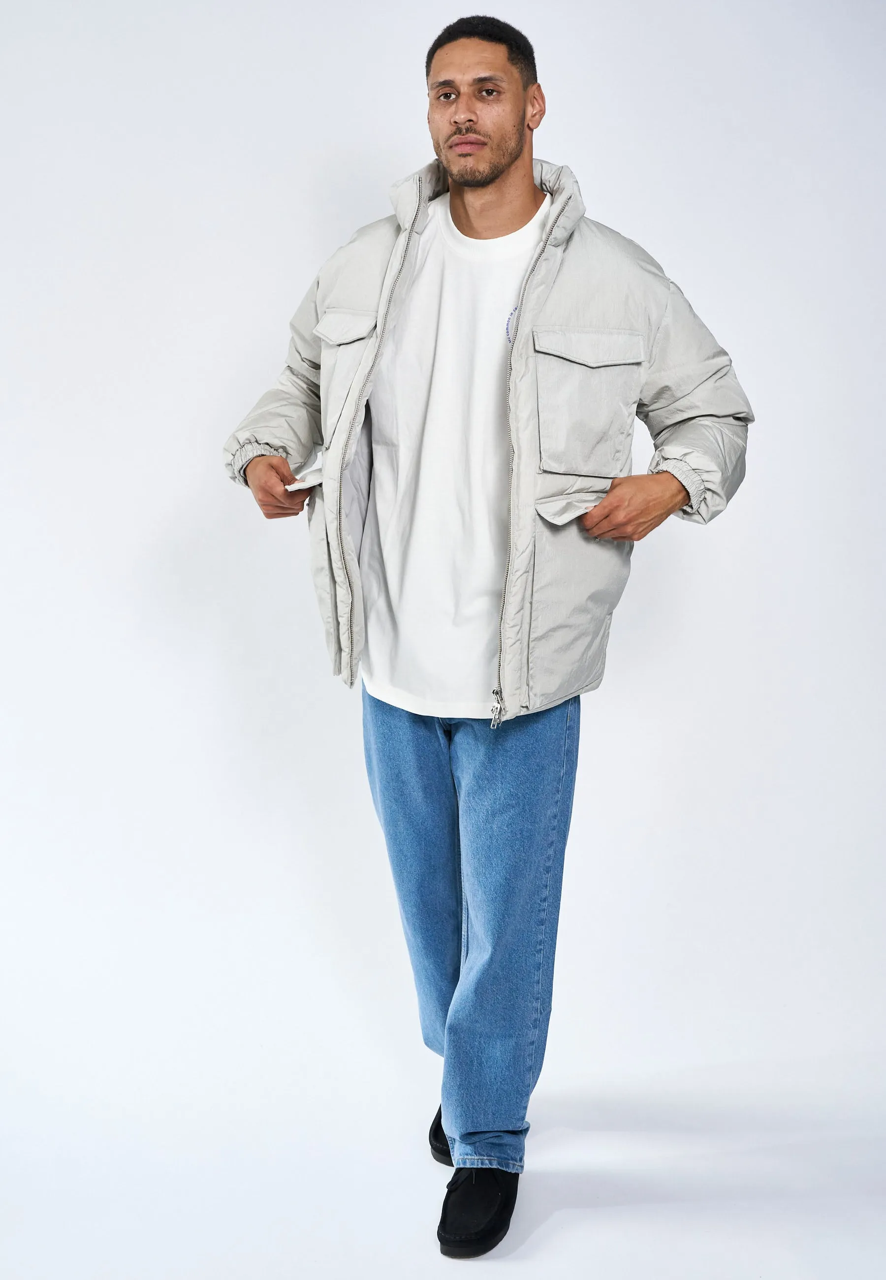 Laudo Puffer Jacket - Grey sold by Legends product image thumbnail 4