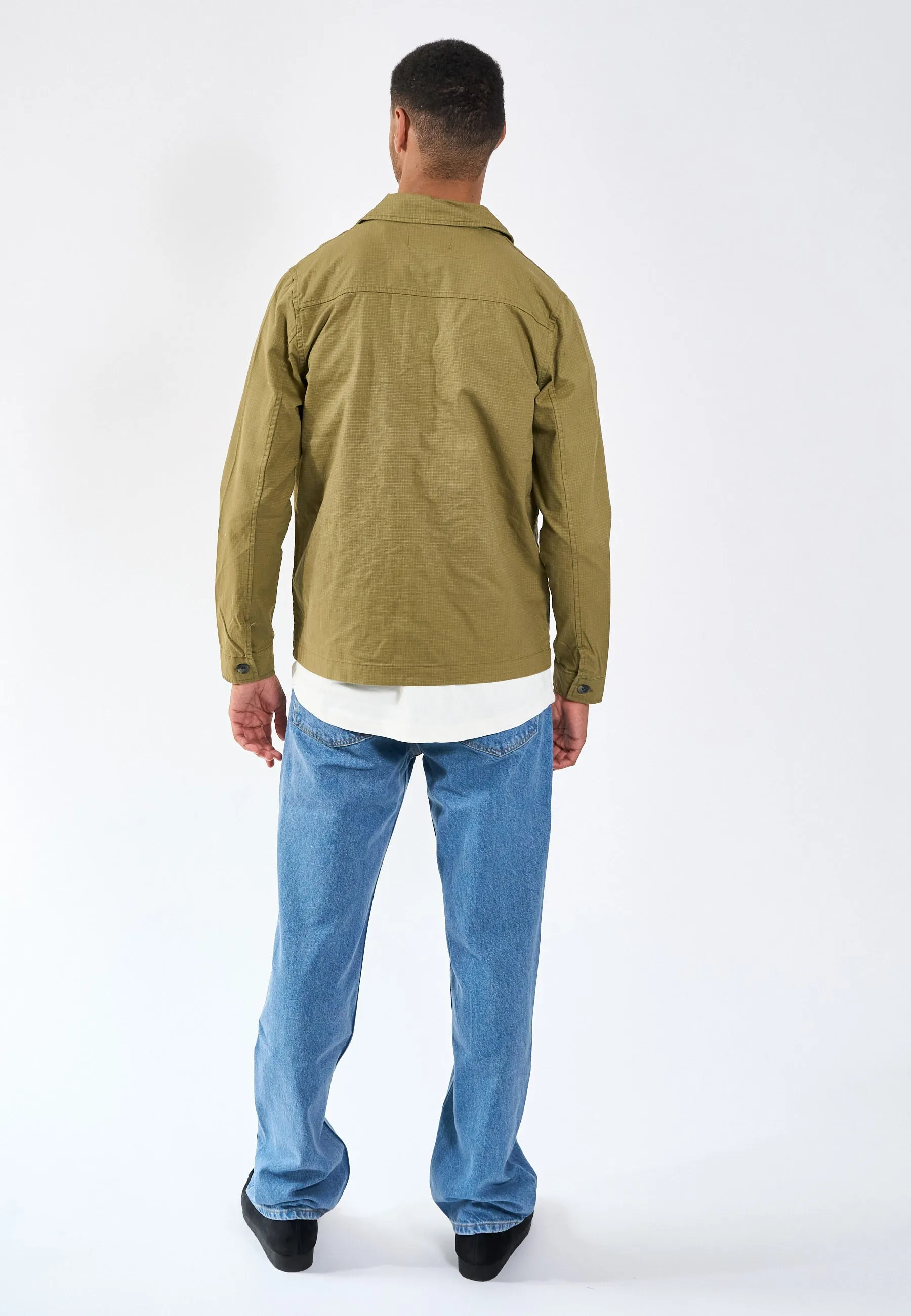 Monterey Overshirt - Olive sold by Legends product image thumbnail 5