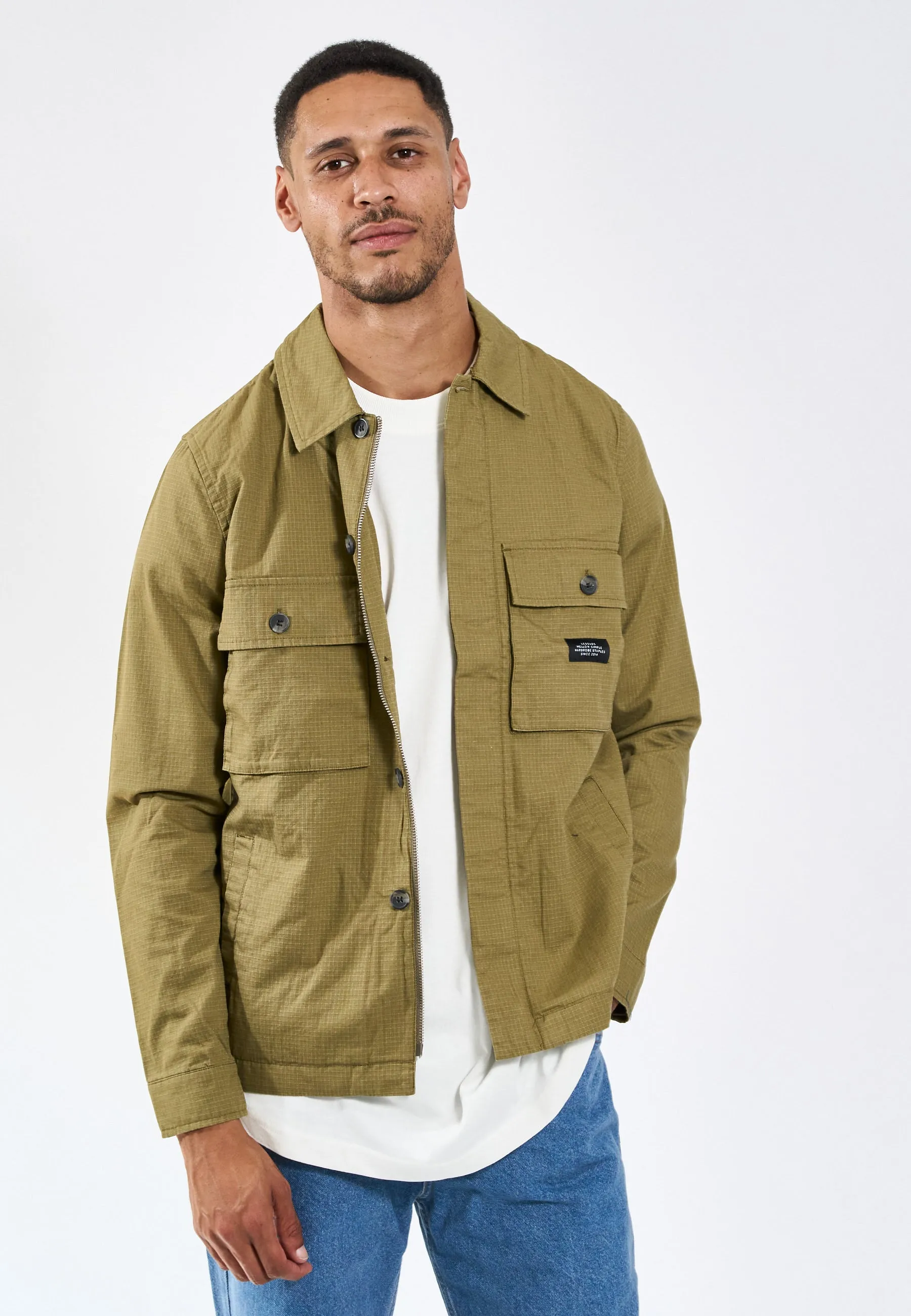 Monterey Overshirt - Olive sold by Legends product image thumbnail 3