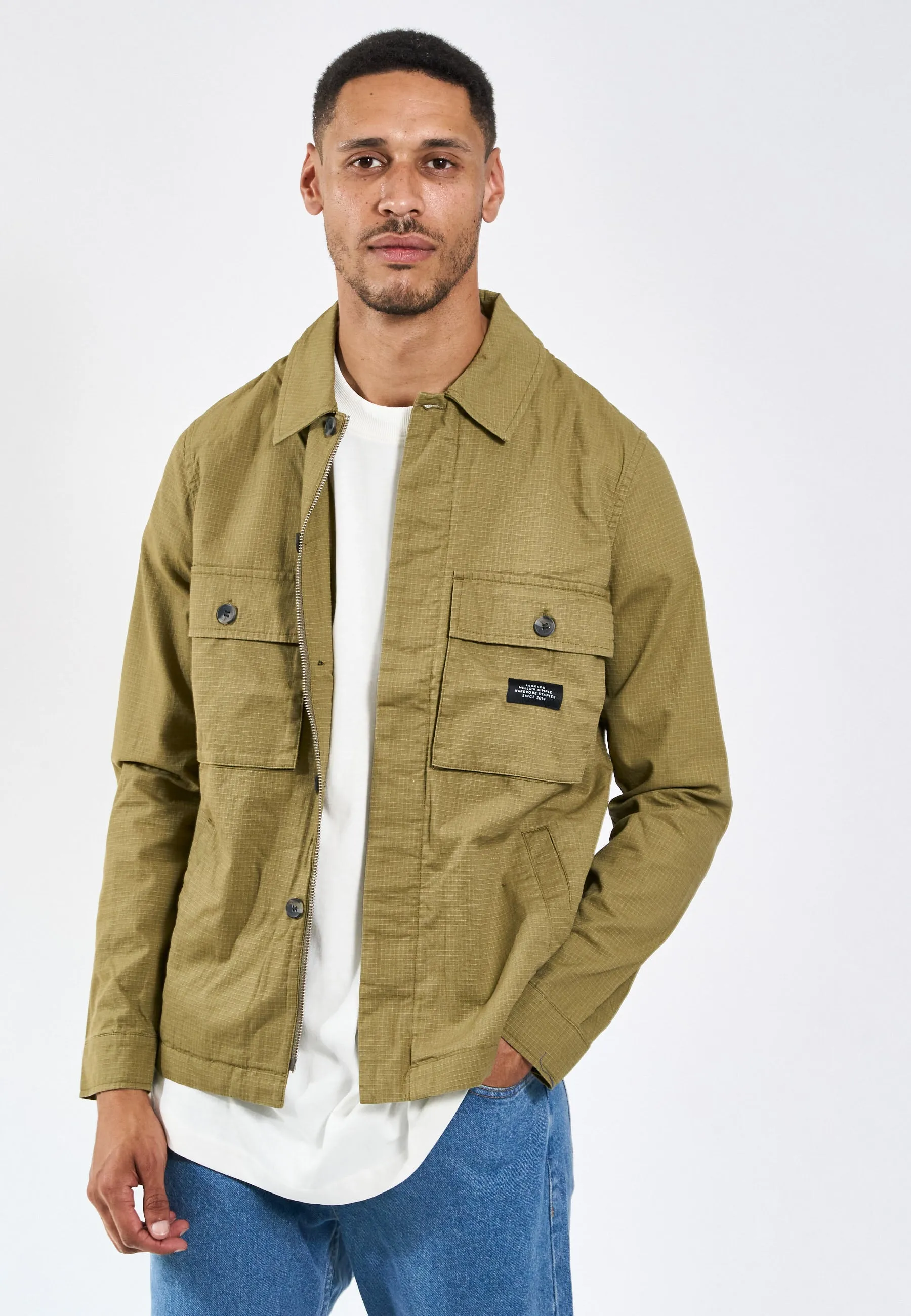 Monterey Overshirt - Olive sold by Legends product image thumbnail 2