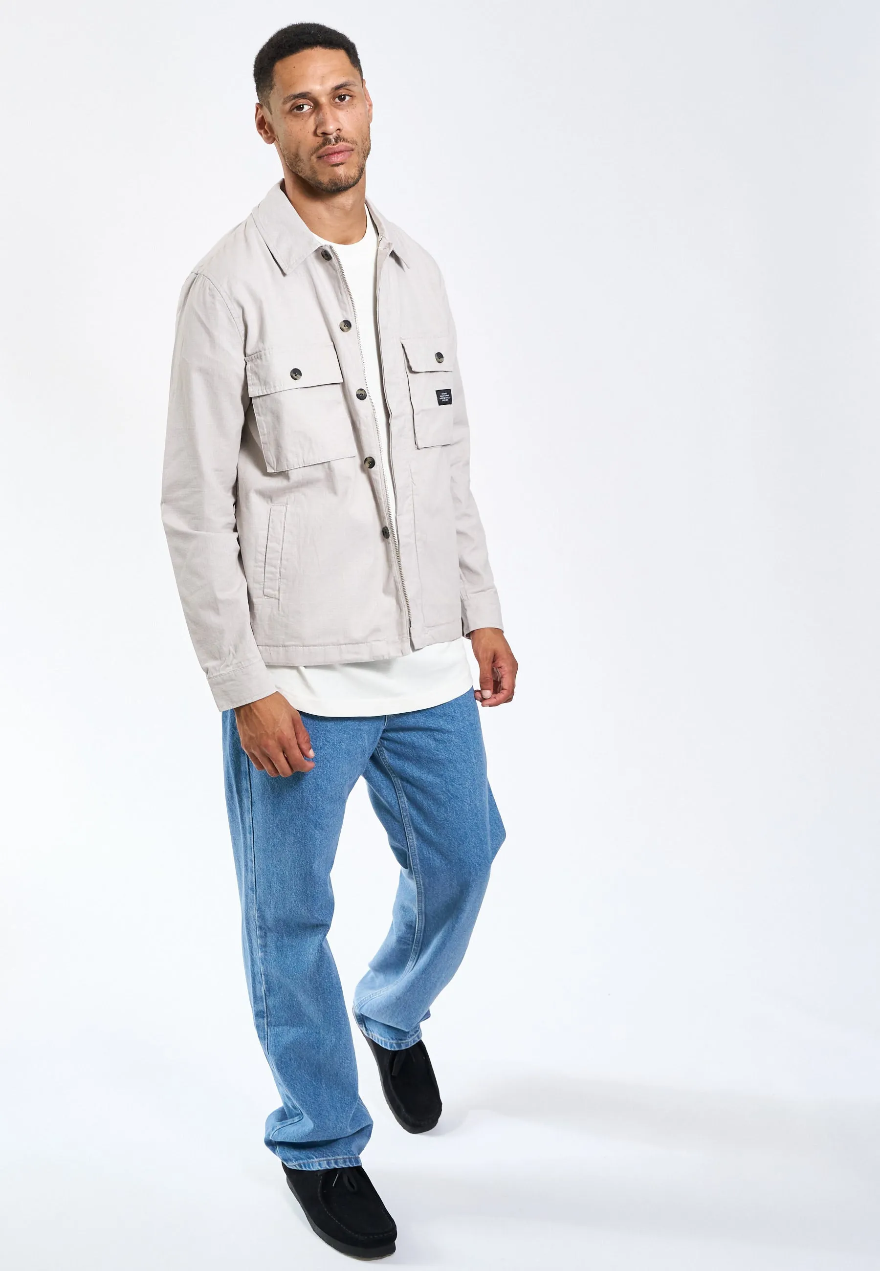 Monterey Overshirt - Grey sold by Legends product image thumbnail 3