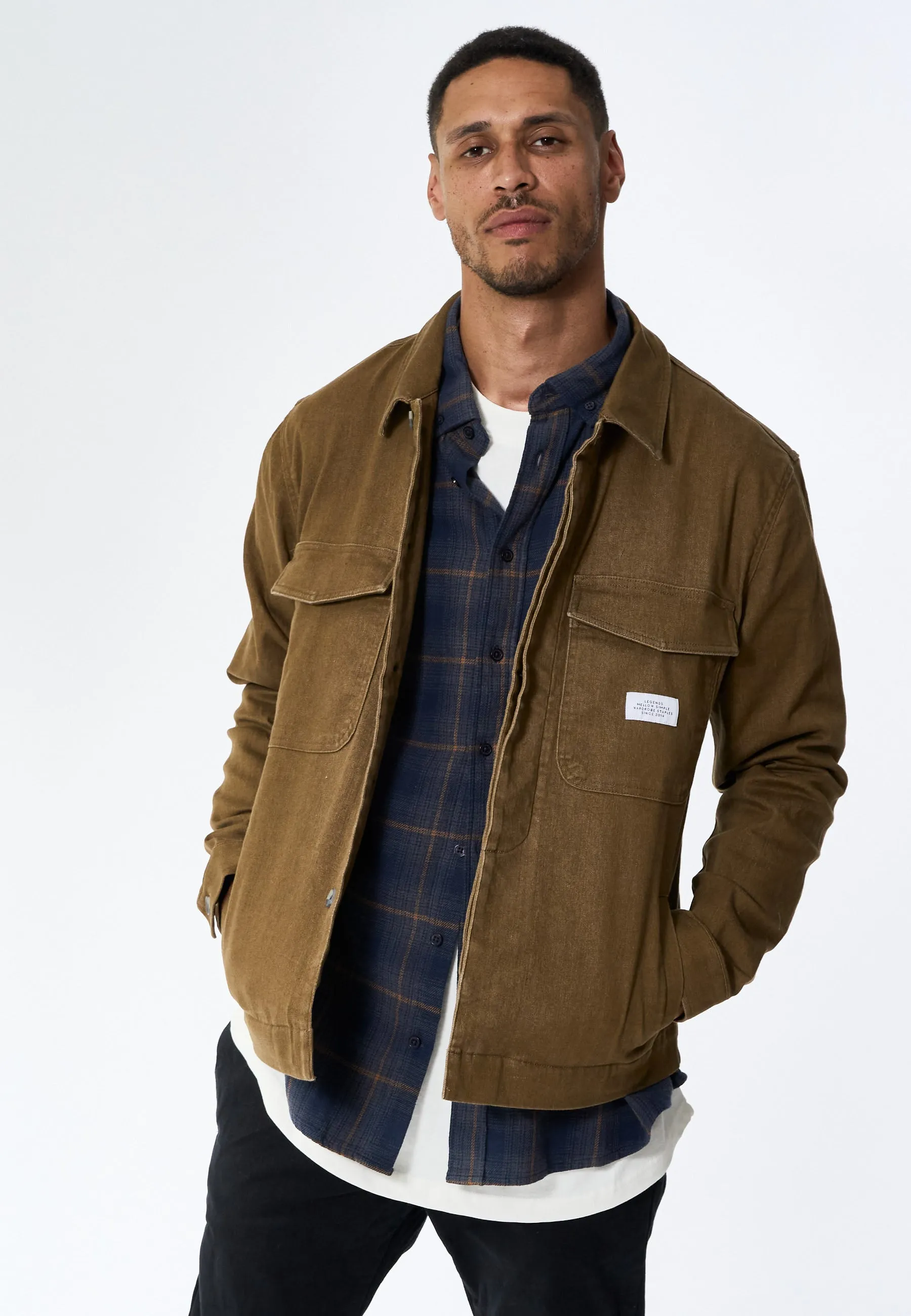 Baton Jacket - Brown Denim sold by Legends product image thumbnail 2