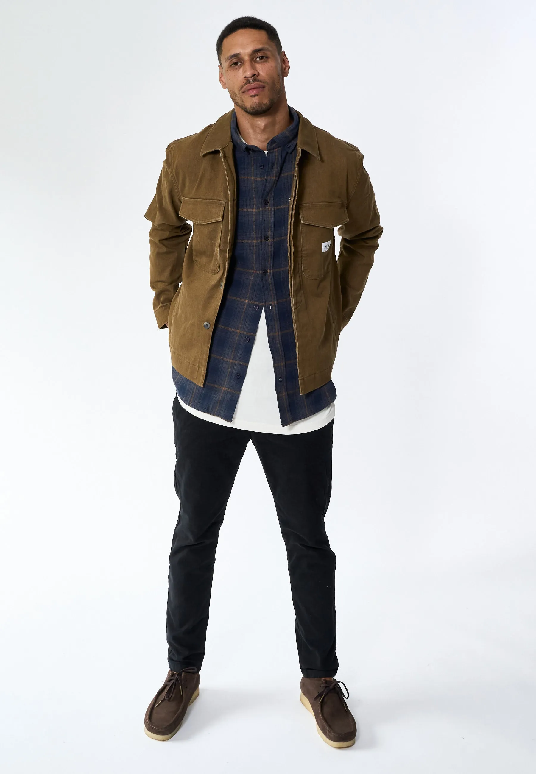 Baton Jacket - Brown Denim sold by Legends product image thumbnail 5