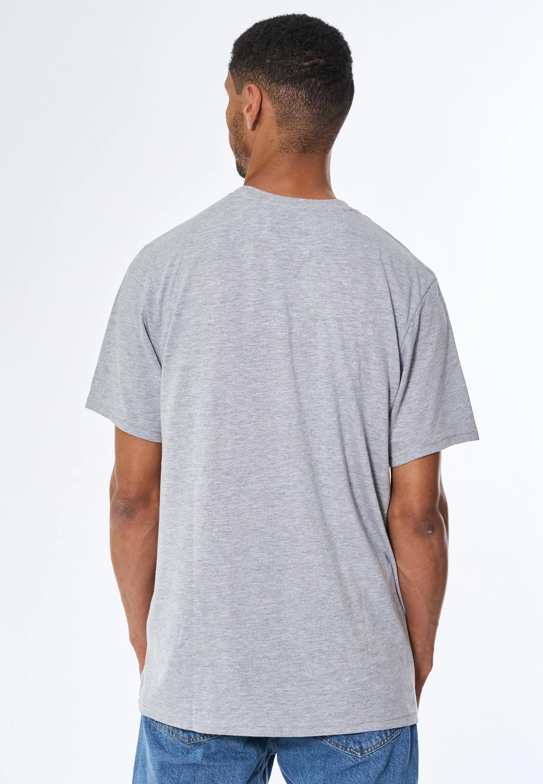 Tee Print Emb - Grey Melange sold by Legends product image thumbnail 5
