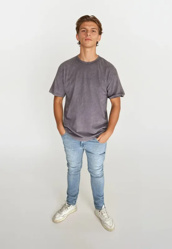 Ozzy Tee Acid Wash - Plum sold by Legends