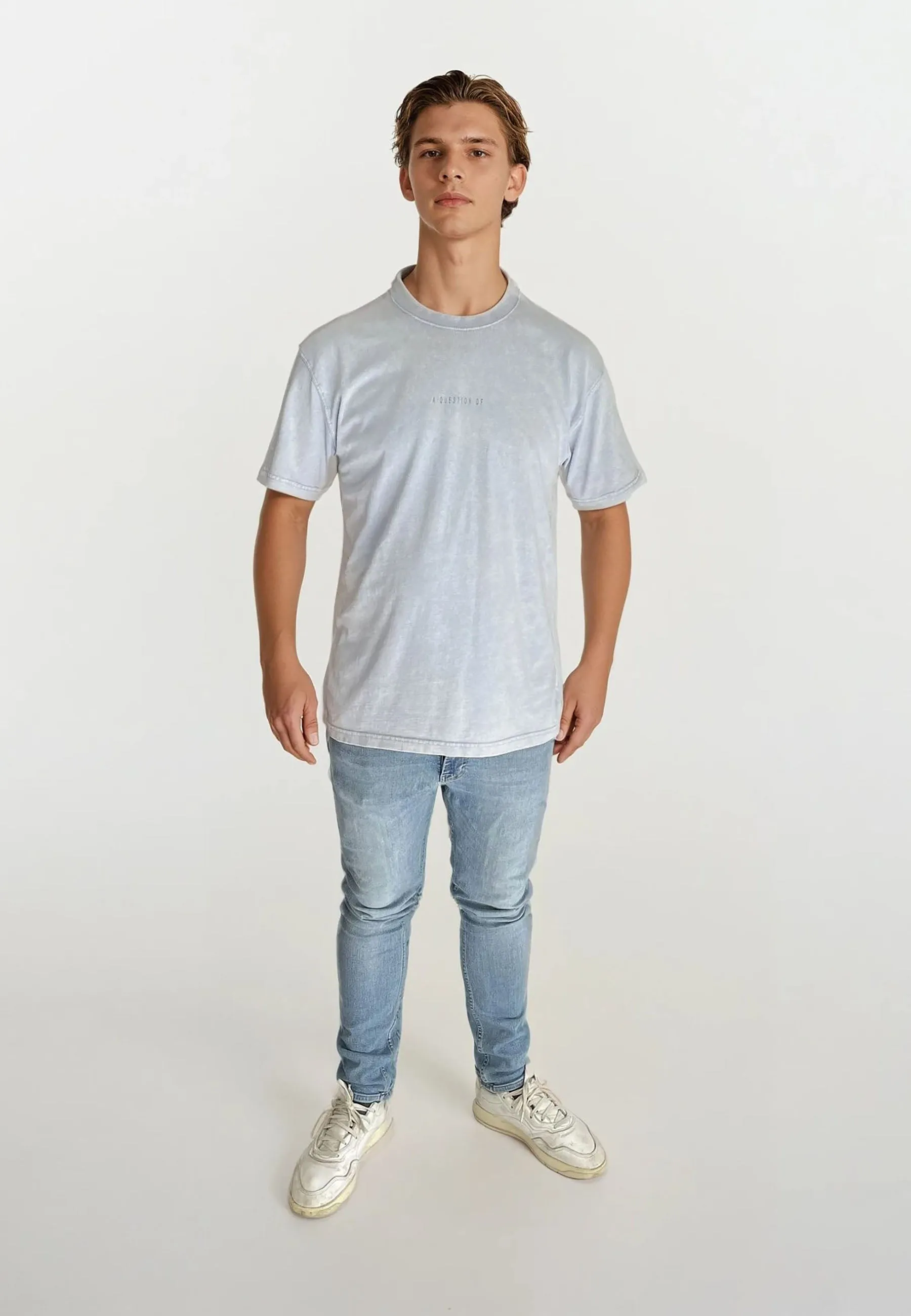 Ozzy Tee Acid Wash - Light Blue sold by Legends