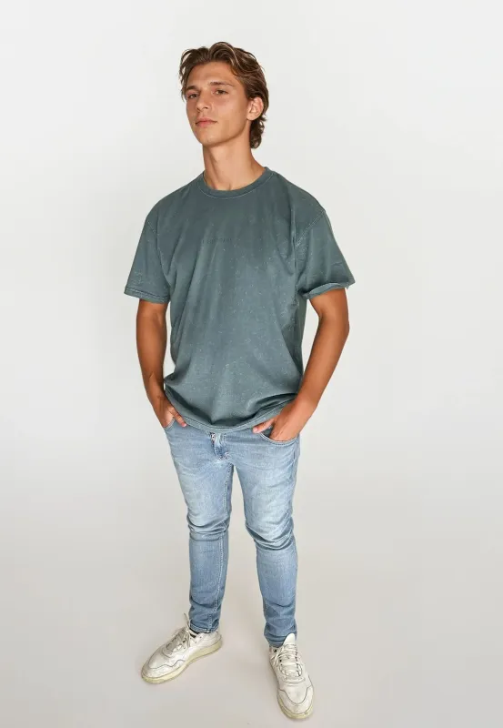 Ozzy Tee Acid Wash - Indigo sold by Legends