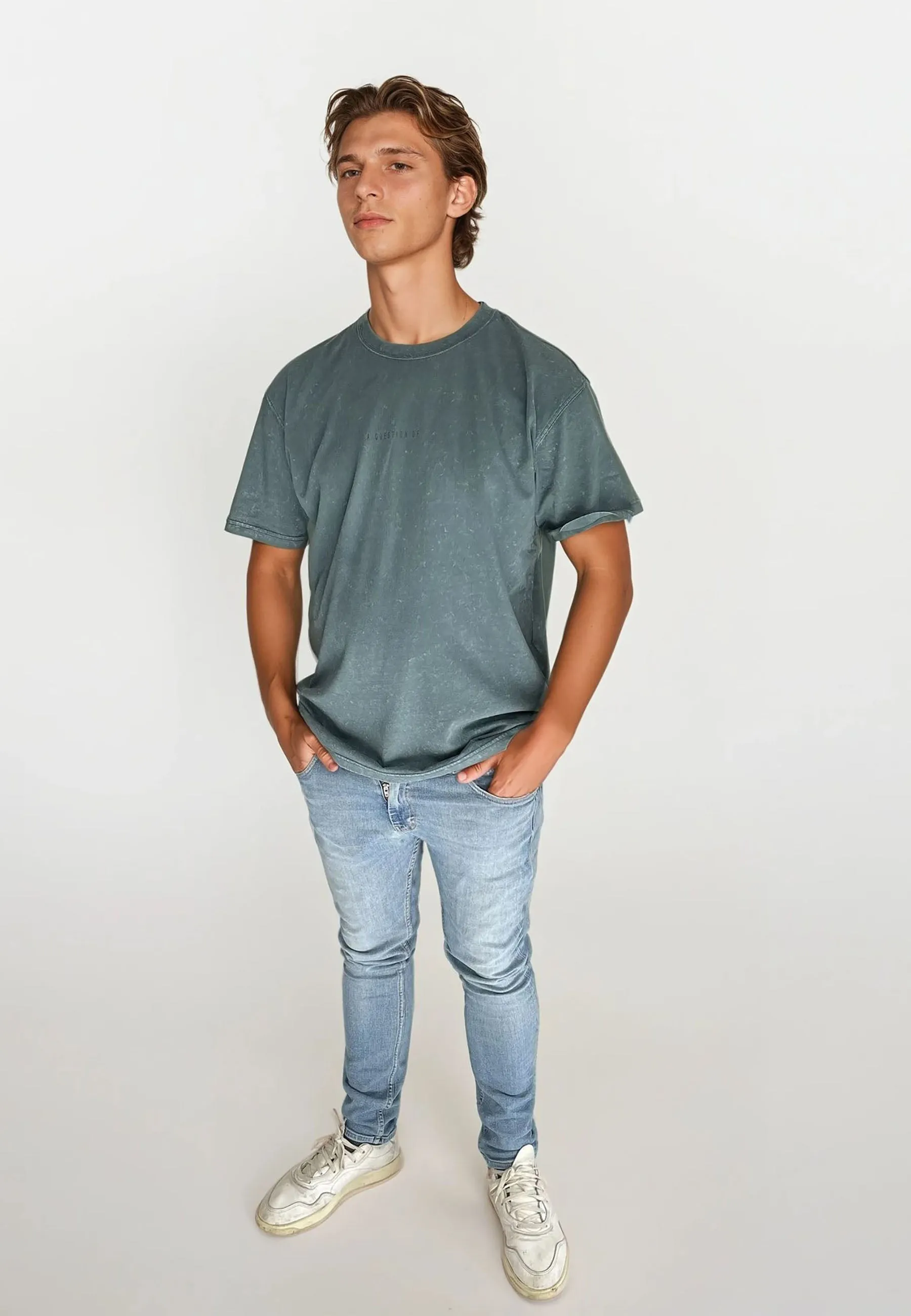 Ozzy Tee Acid Wash - Indigo sold by Legends