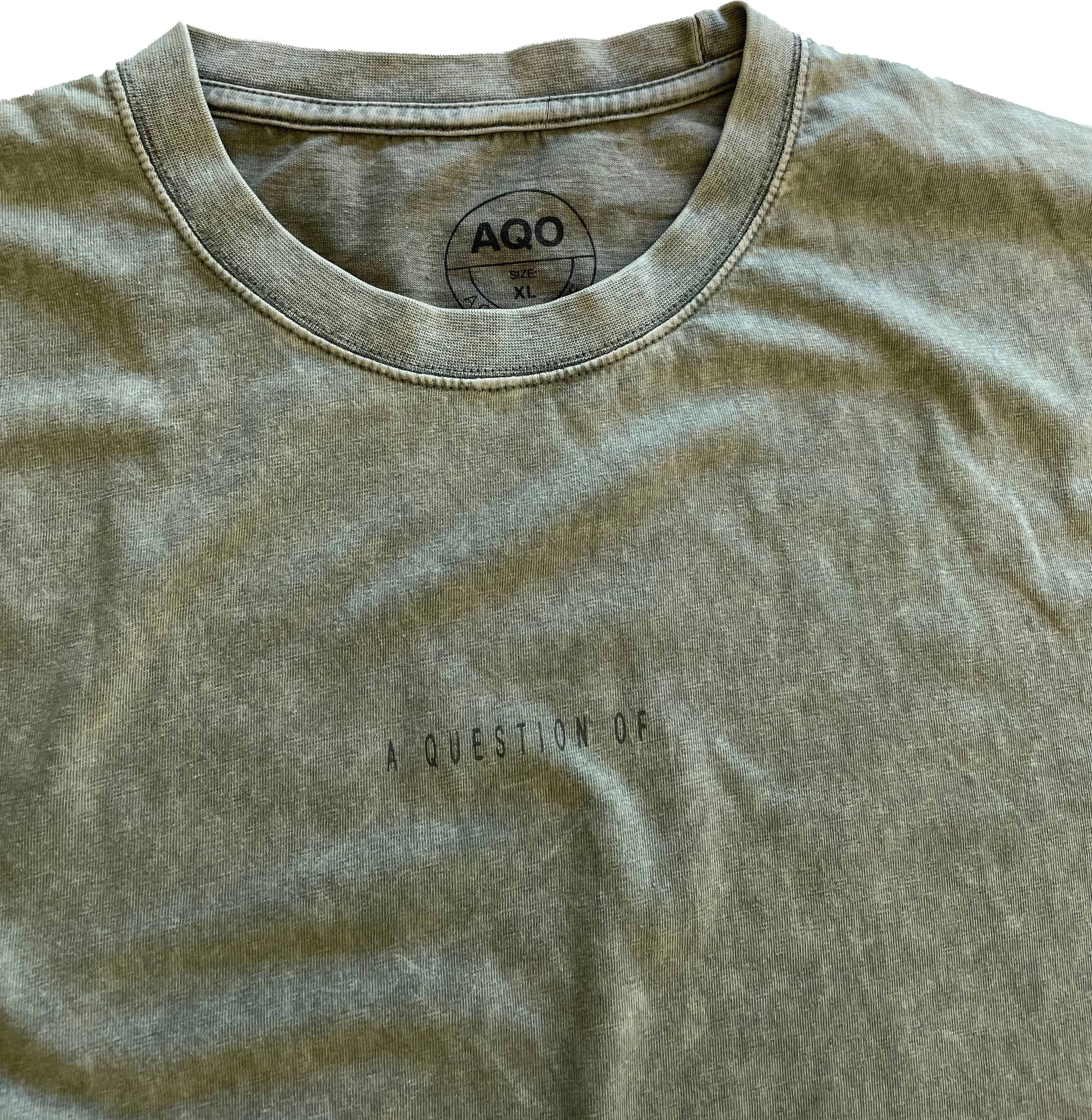 Ozzy Tee Acid Wash - Dusty Green sold by Legends product image thumbnail 4