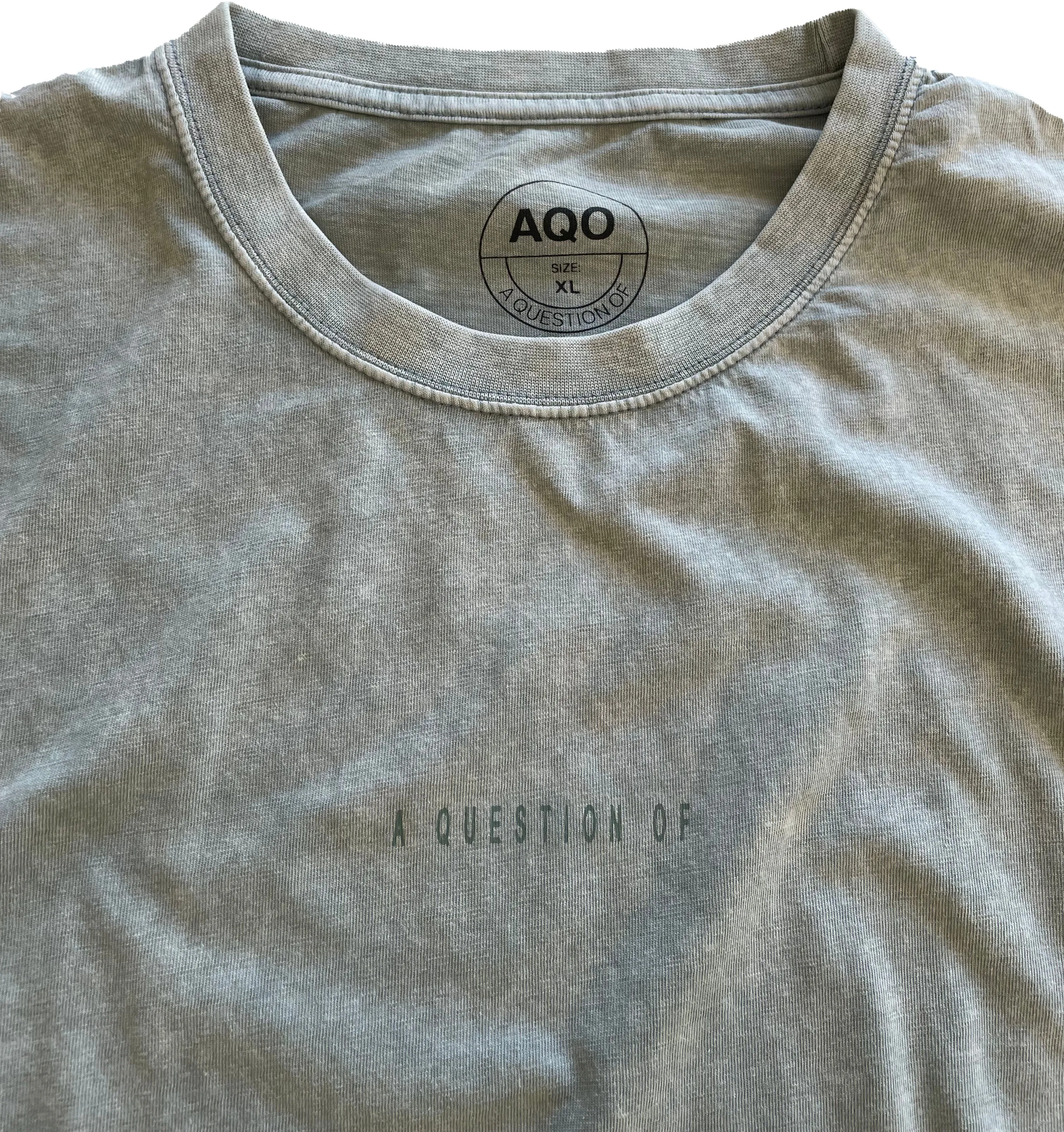 Ozzy Tee Acid Wash - Dusty Blue sold by Legends product image thumbnail 4