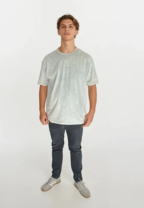 Ozzy Tee Acid Wash - Dusty Blue sold by Legends