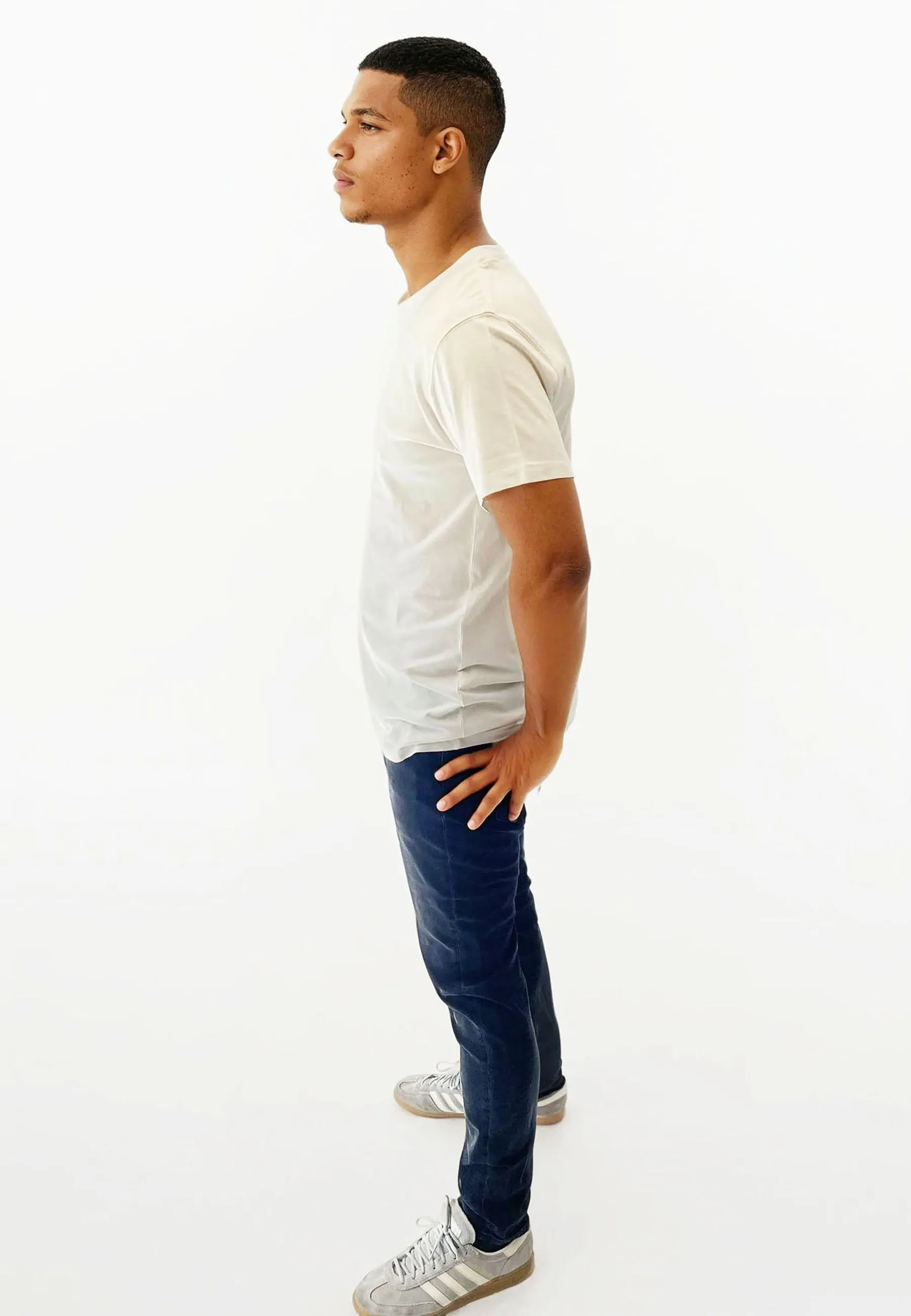 Anders Tee Garment Dyed - Off White sold by Legends product image thumbnail 2