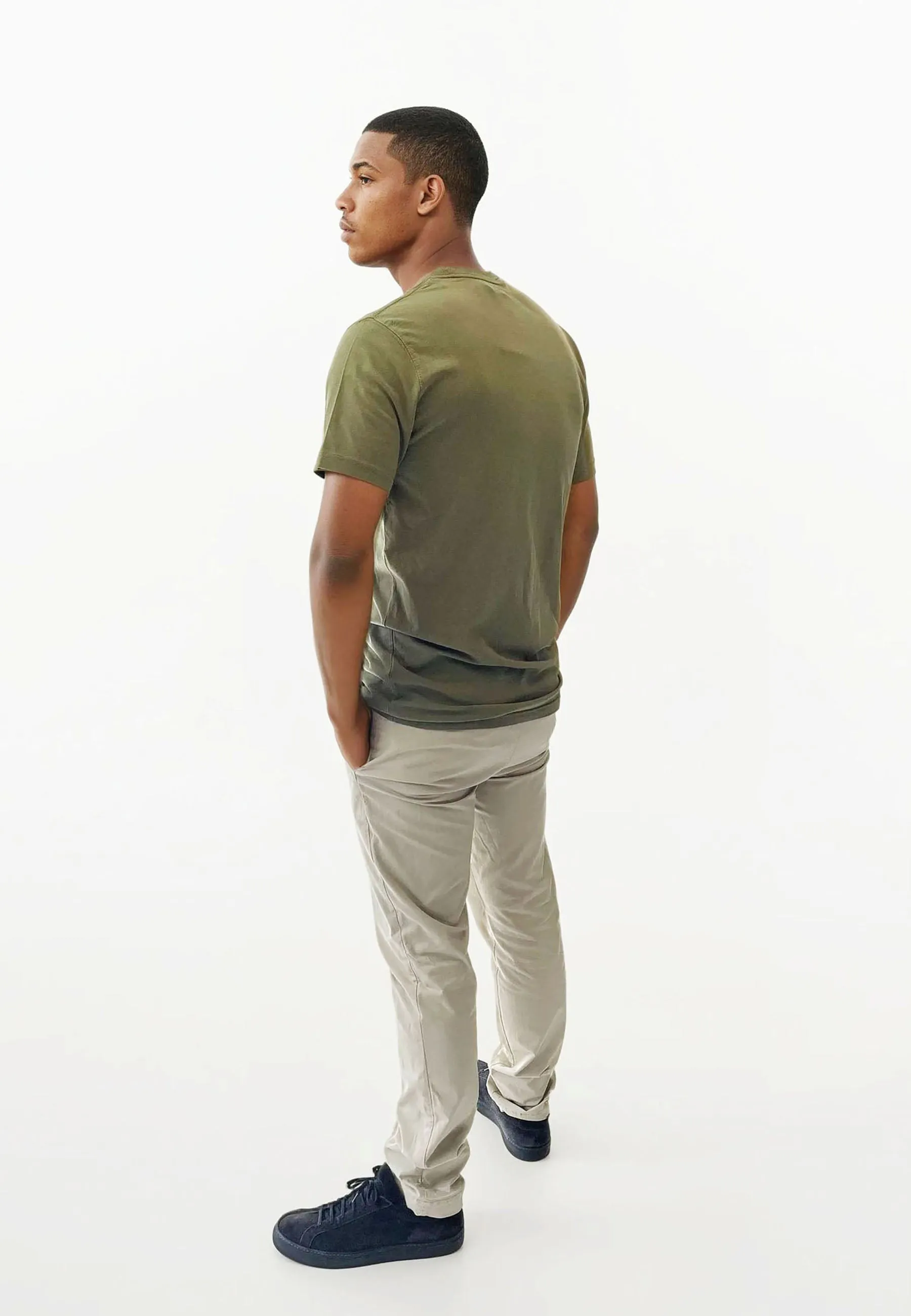 Anders Tee Garment Dyed - Dusty Green sold by Legends product image thumbnail 2