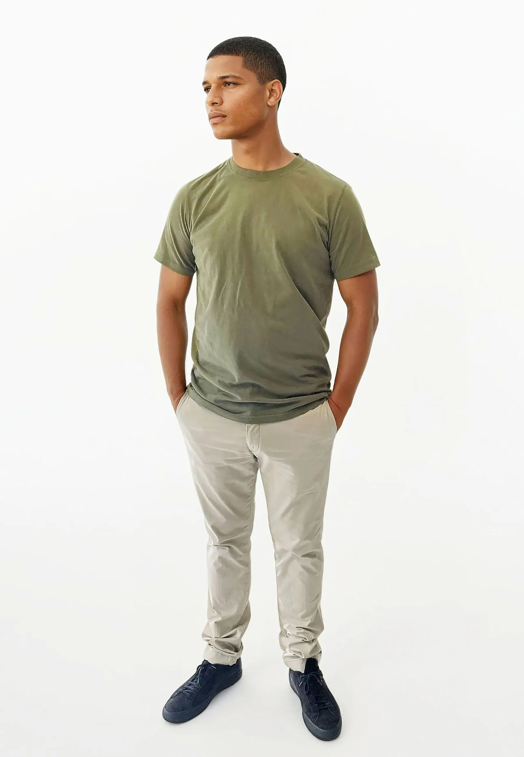 Anders Tee Garment Dyed - Dusty Green sold by Legends