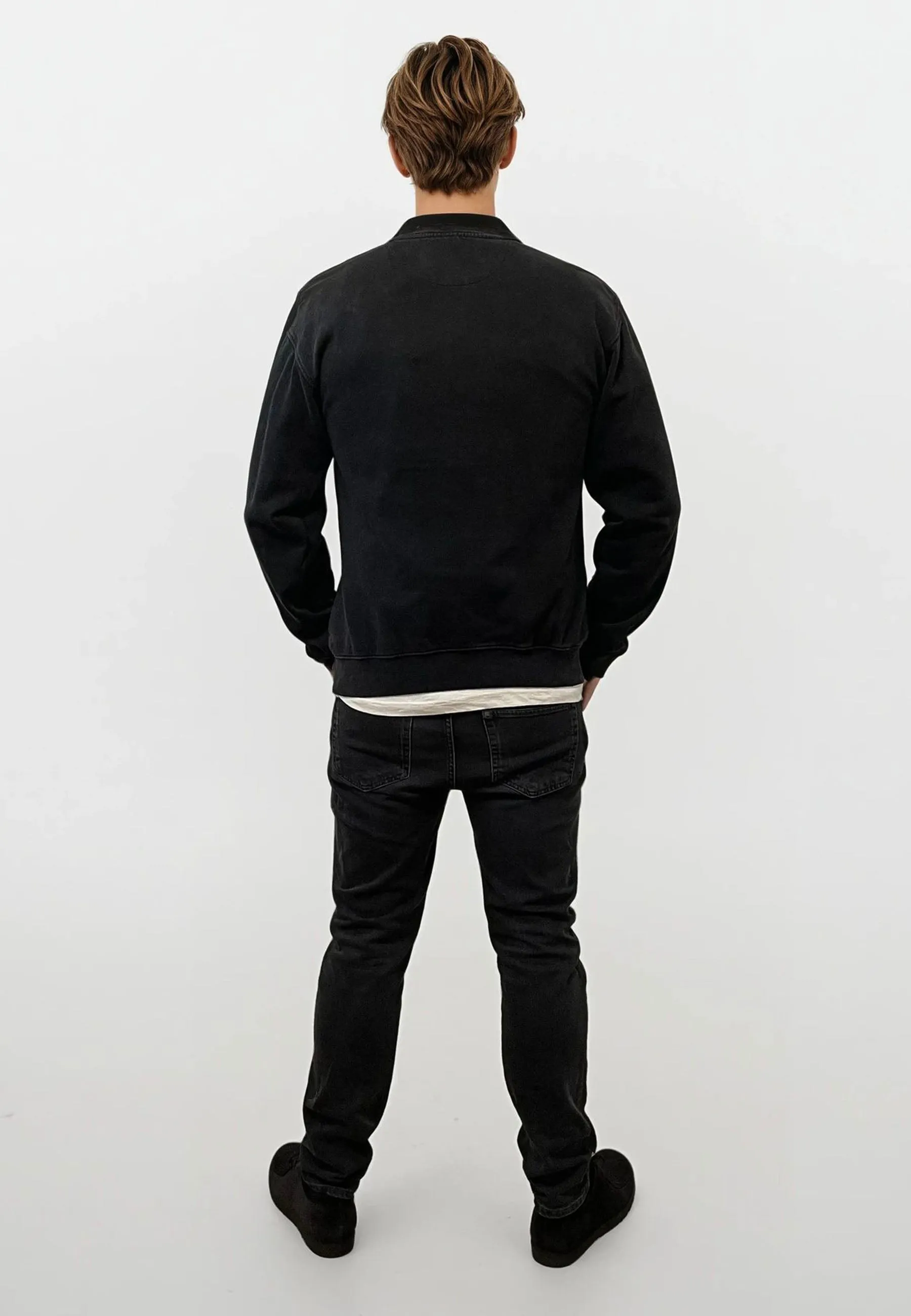 Ollie Crewneck Acid Wash - Black sold by Legends product image thumbnail 2