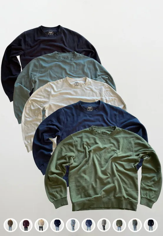 Johannes Crewneck Garment 5 PACK vælg imellem 10 FARVER sold by Legends