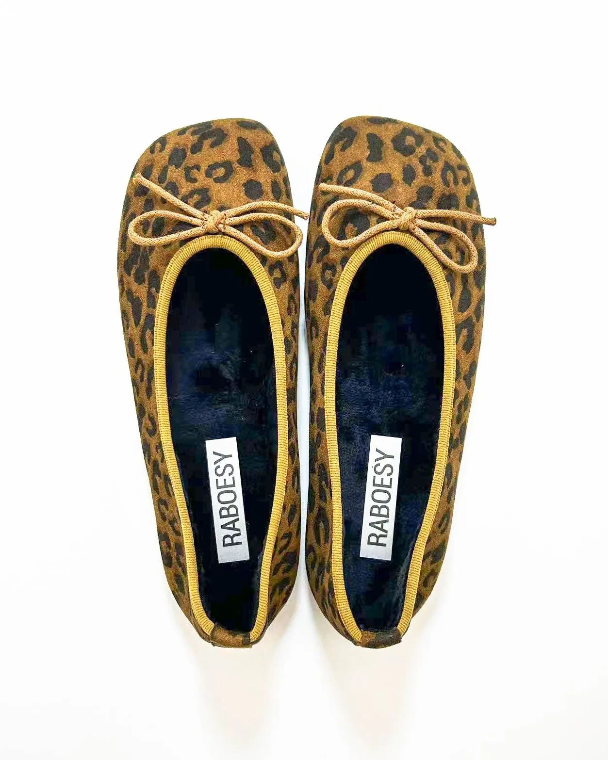 Suede Plain Toe Ballet Flats sold by Raboesy