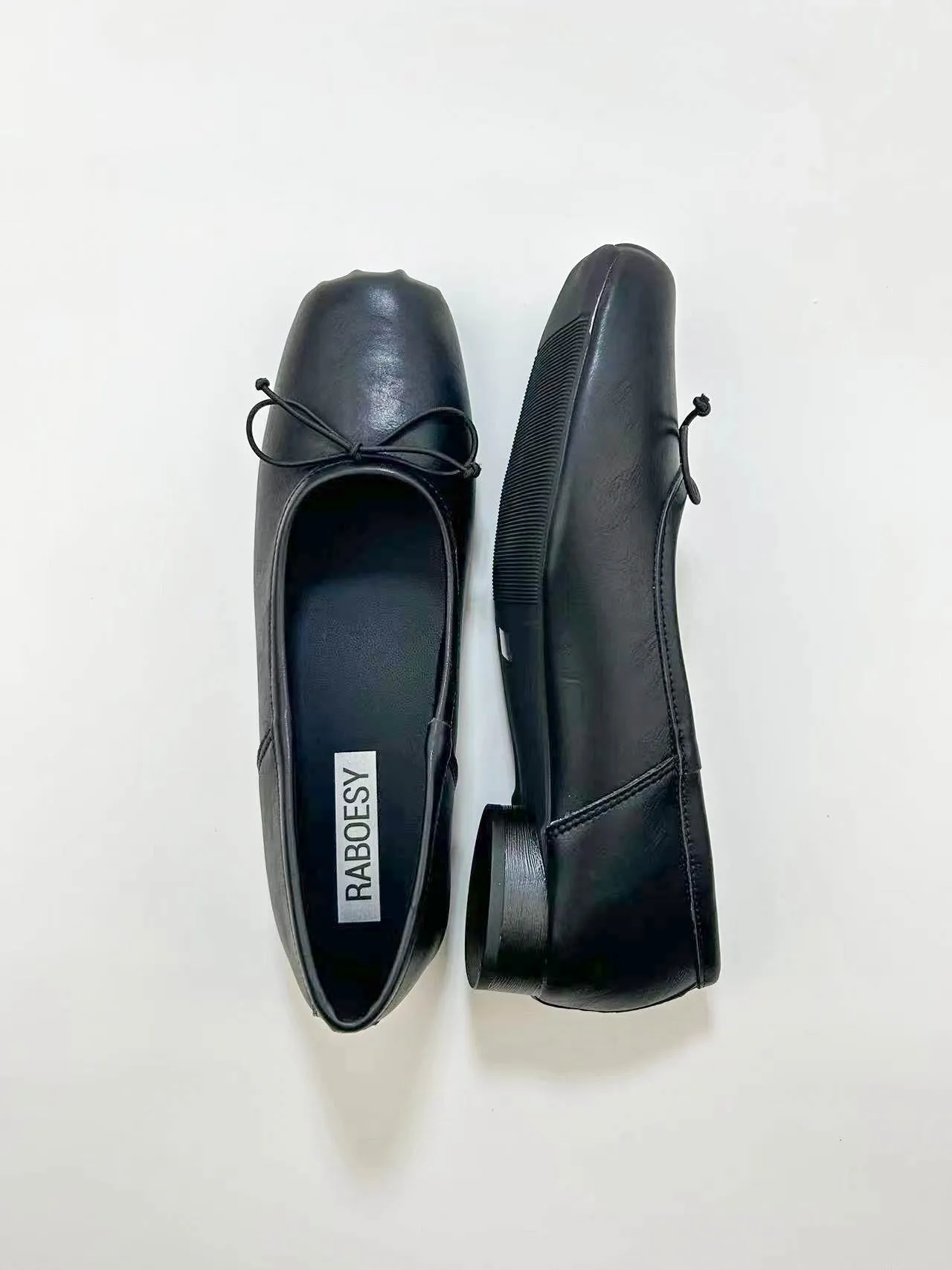 Fabric Plain Toe Ballet Heels sold by Raboesy product image thumbnail 3