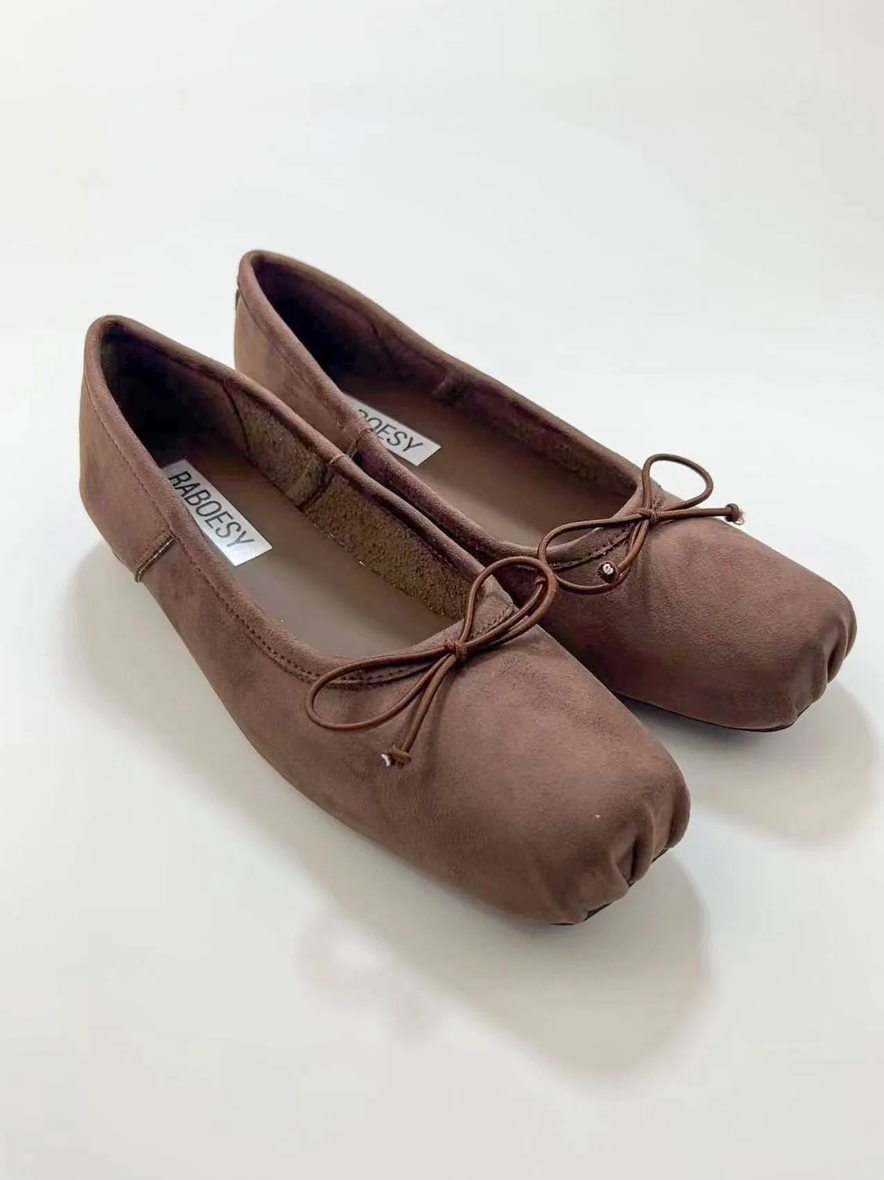 Fabric Plain Toe Ballet Heels sold by Raboesy product image thumbnail 2