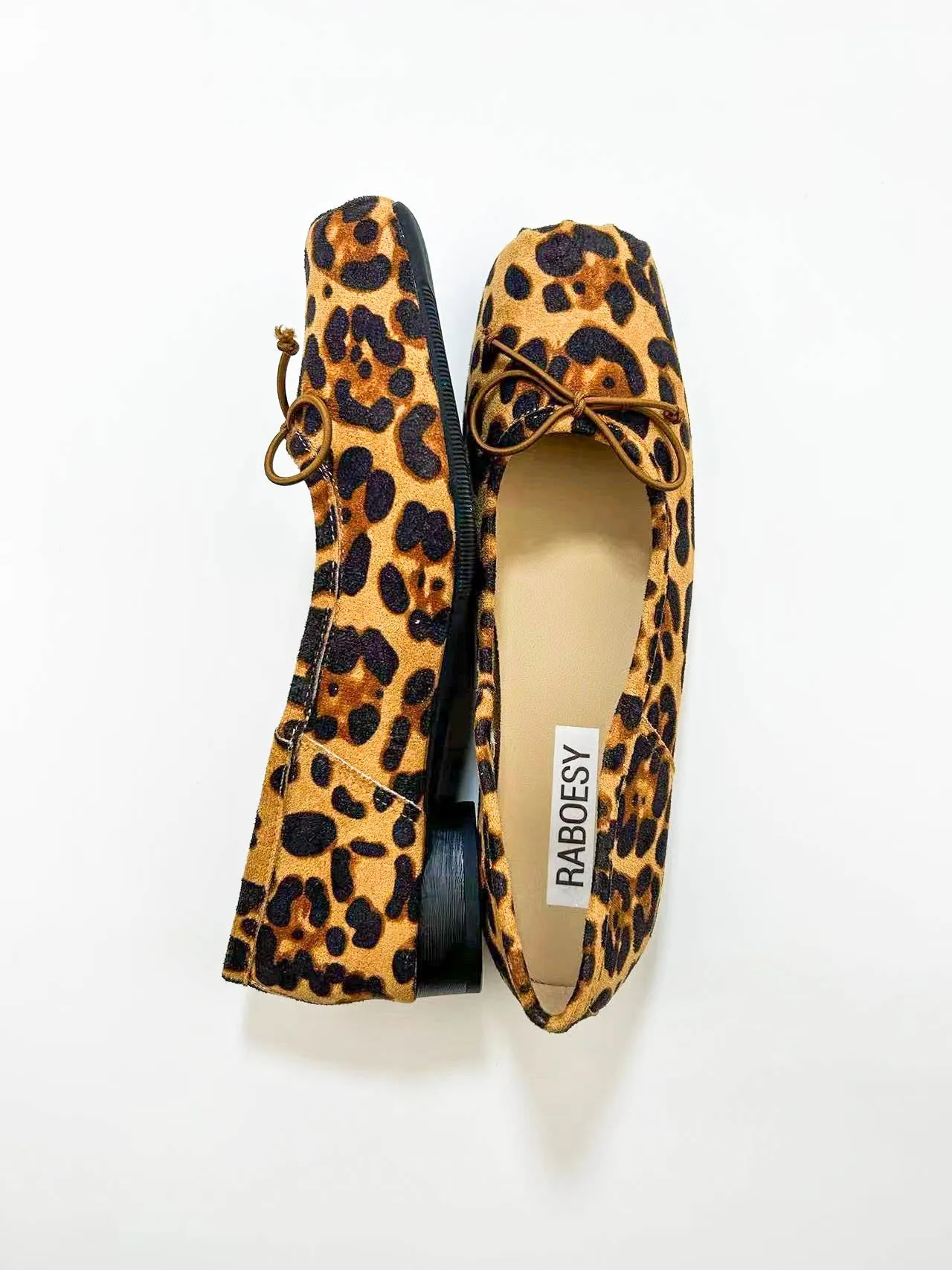 Fabric Plain Toe Ballet Heels sold by Raboesy product image thumbnail 4