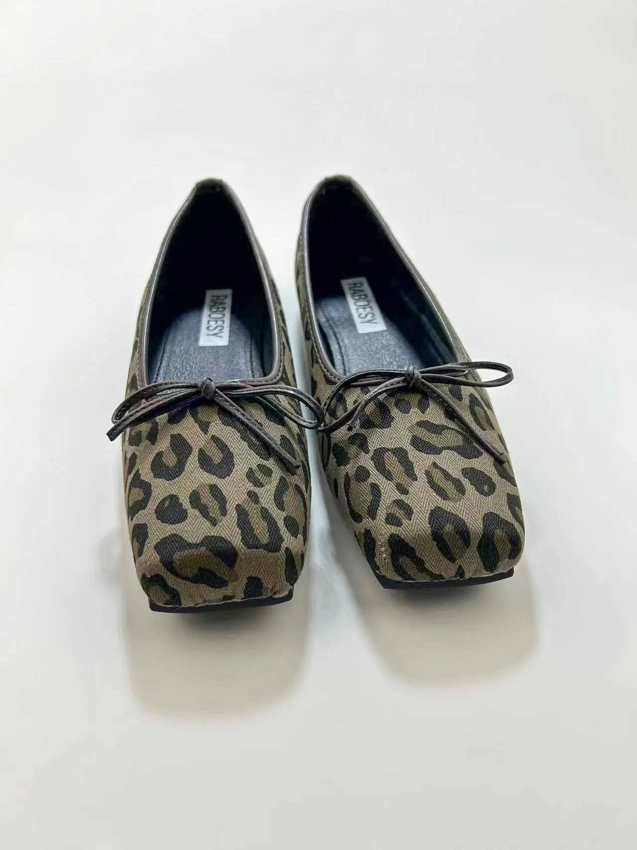 Fabric Plain Toe Ballet Flats sold by Raboesy product image thumbnail 4