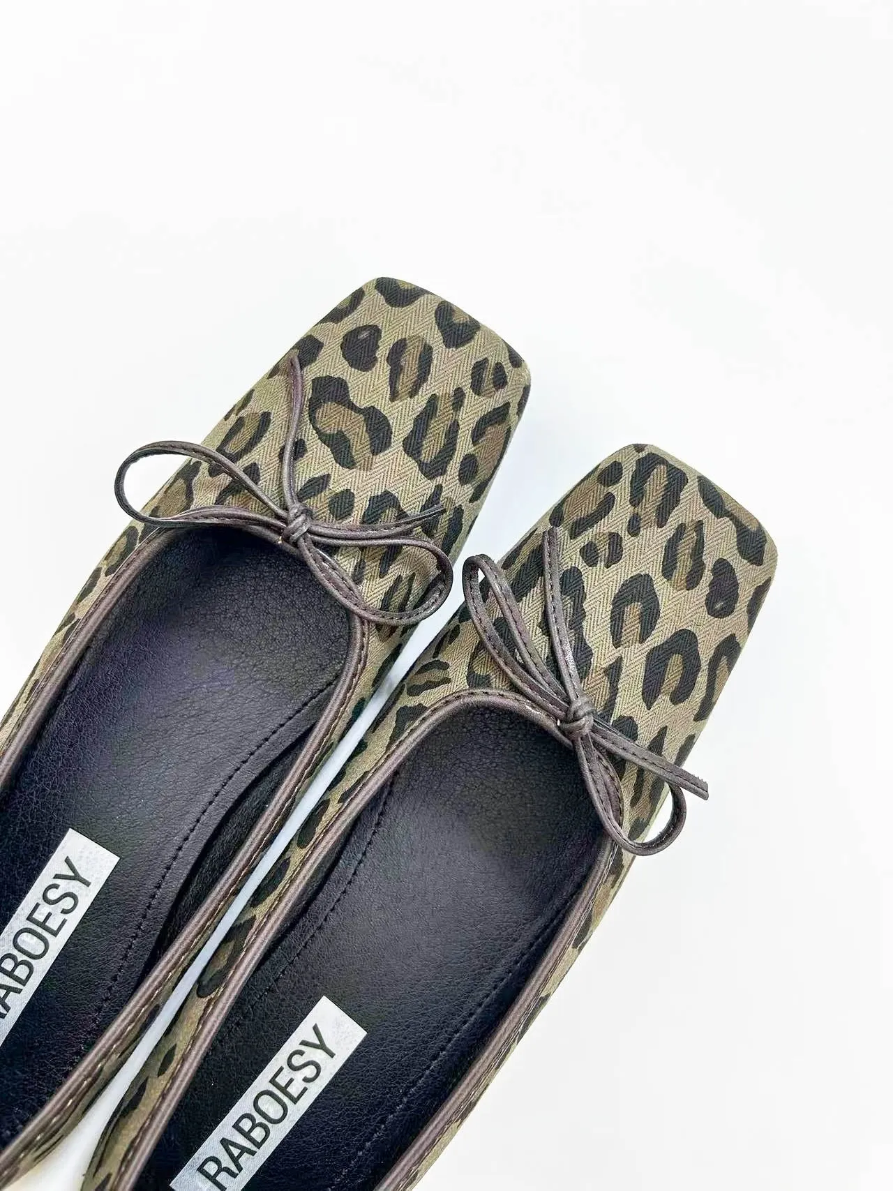 Fabric Plain Toe Ballet Flats sold by Raboesy product image thumbnail 3