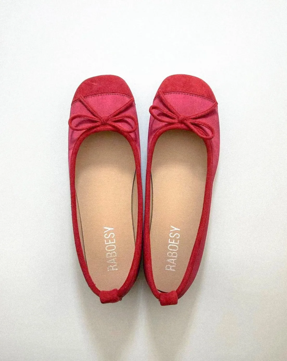 Round Toe Tie Bow Ballet Flats sold by Raboesy product image thumbnail 2