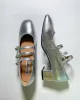 Three Buckle Heeled Mary Janes sold by Raboesy