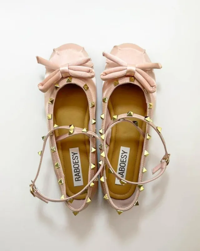 Ankle Strap Ballet Flats sold by Raboesy