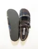 Faux Fur Lattice Double Straps Flats sold by Raboesy