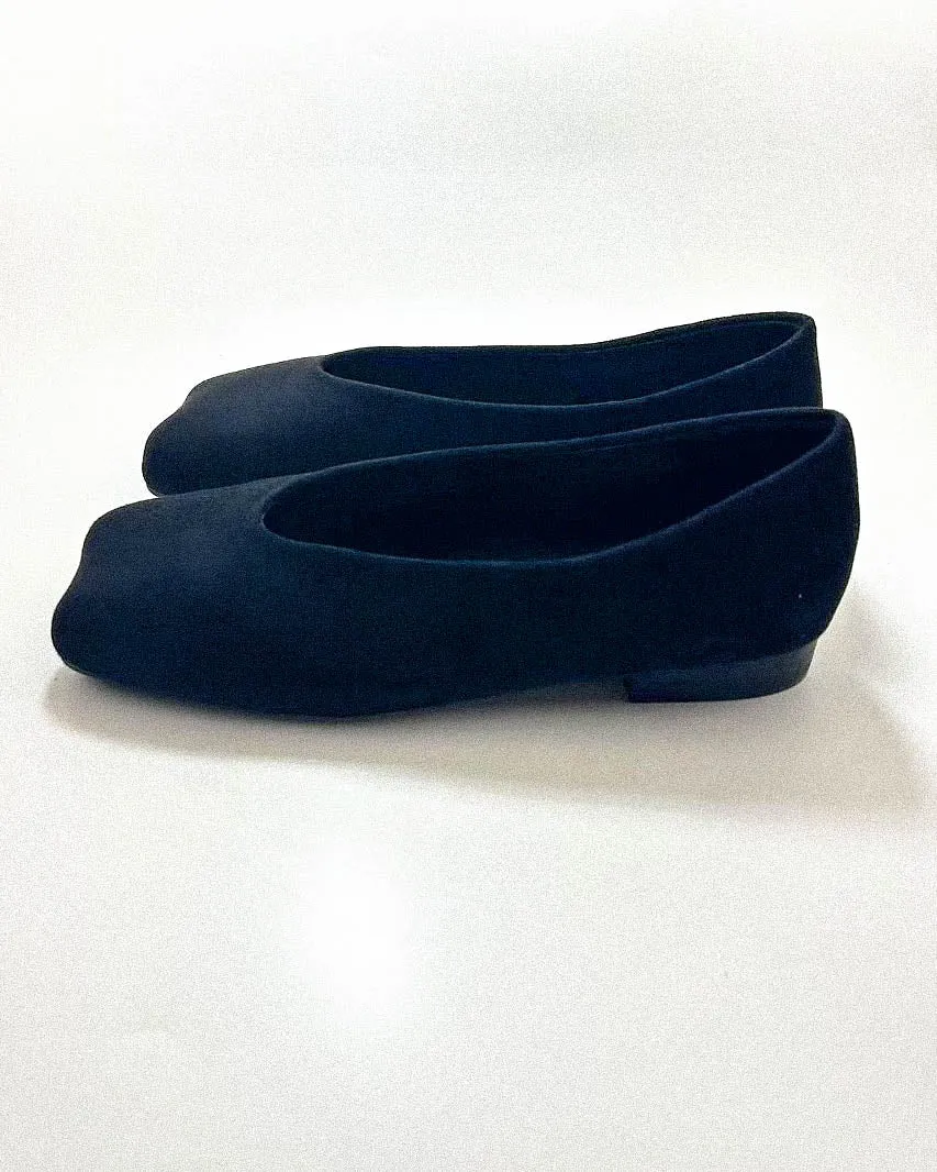 Suede Plain Toe Ballerina sold by Raboesy product image thumbnail 2