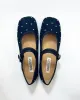 Studded Suede Mary Janes sold by Raboesy