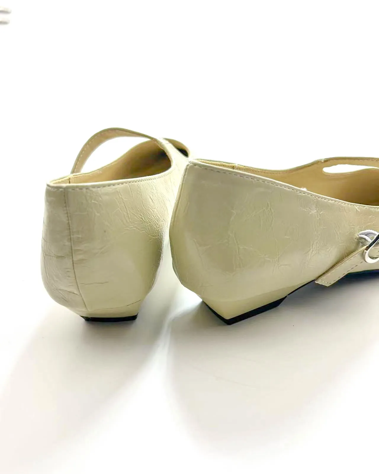 Point Toe Wedge Heel Mary Janes sold by Raboesy product image thumbnail 5