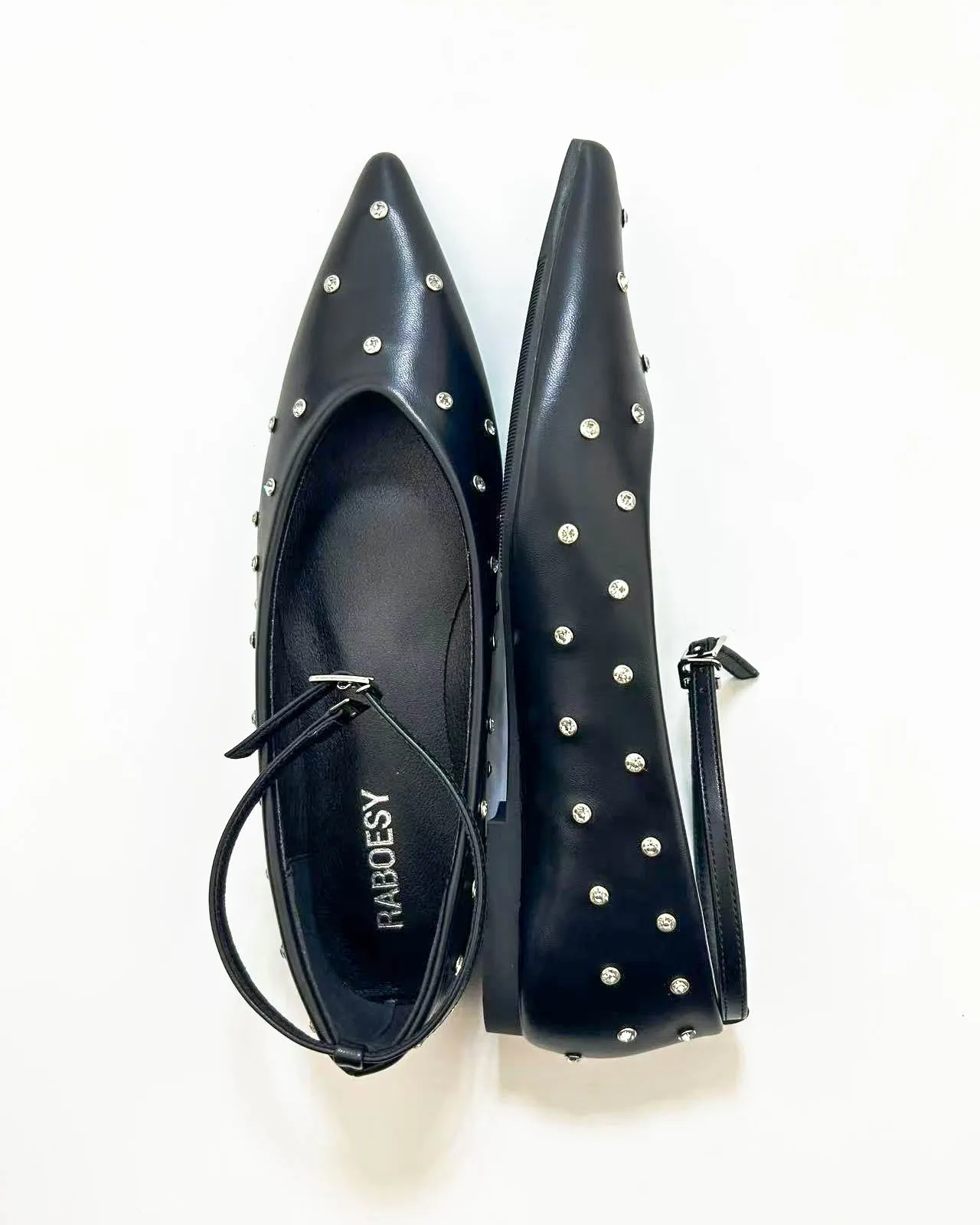 Studded Point Toe Ballet Flats sold by Raboesy product image thumbnail 3