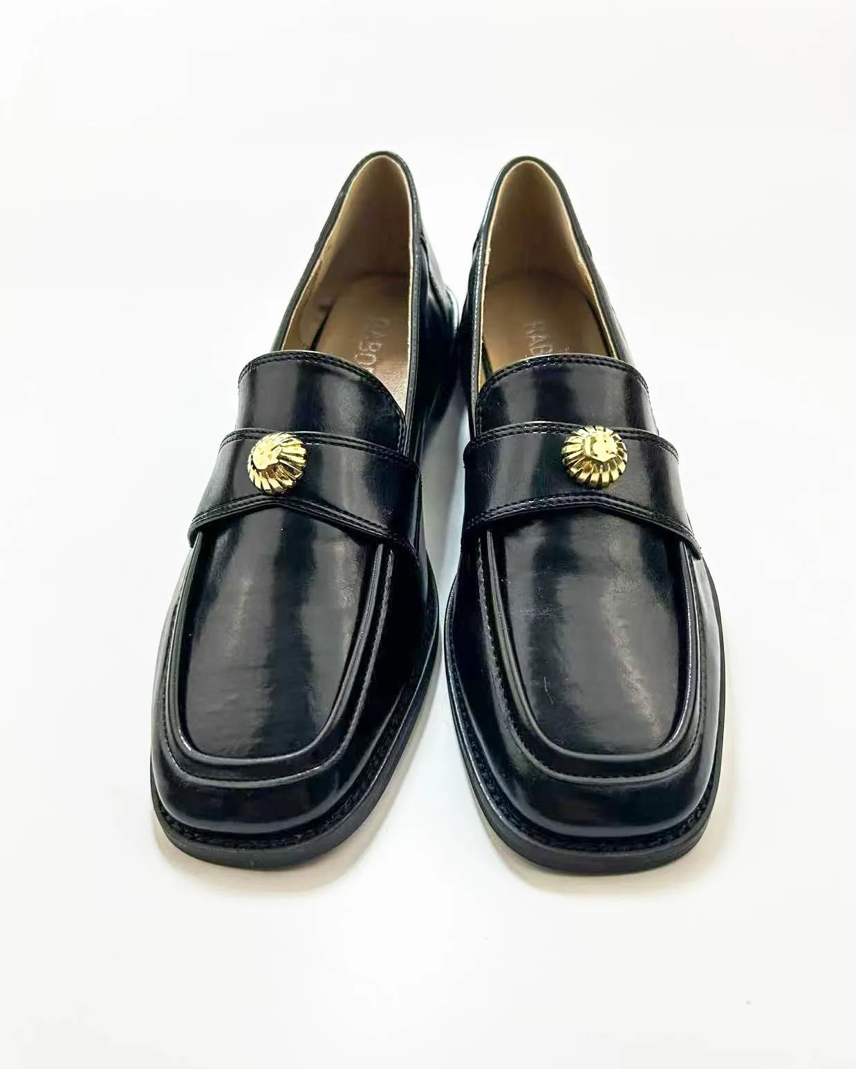 Square Toe Solid Loafers sold by Raboesy product image thumbnail 4