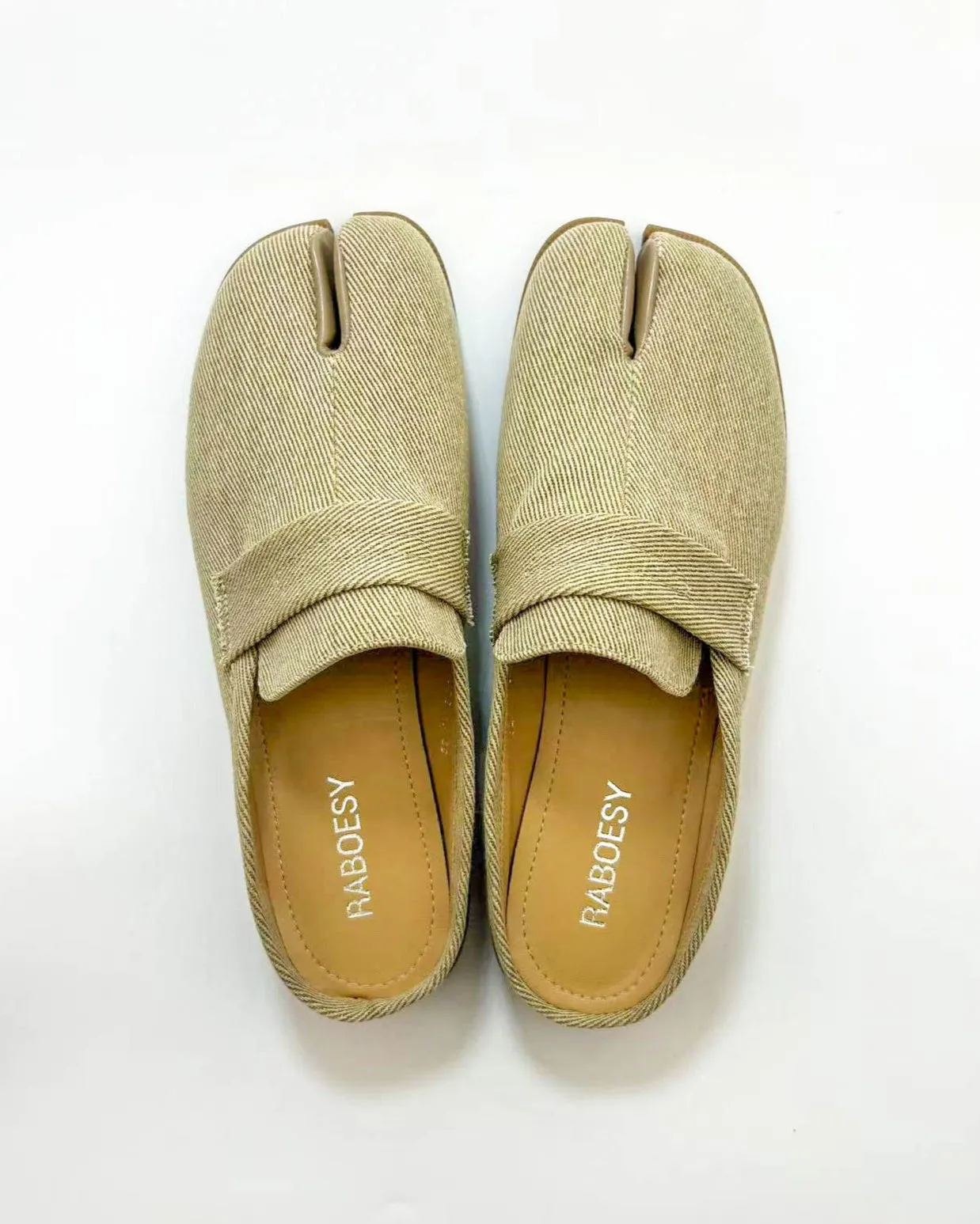 Denim Tabi Sandals sold by Raboesy