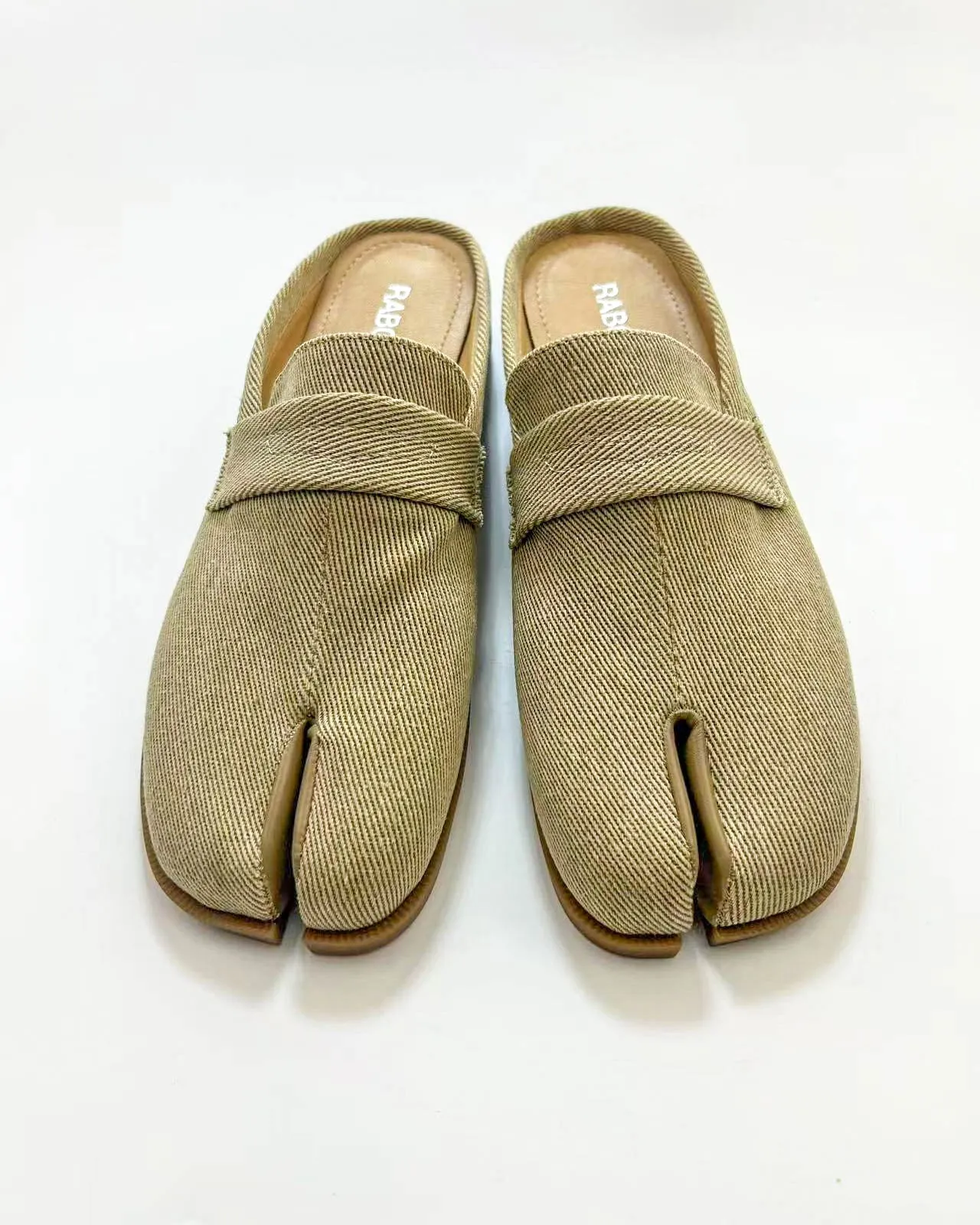 Denim Tabi Sandals sold by Raboesy product image thumbnail 3