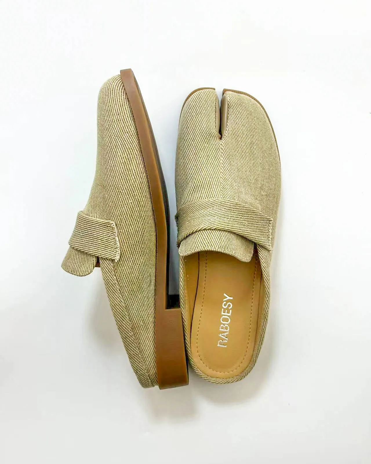 Denim Tabi Sandals sold by Raboesy product image thumbnail 5