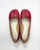 Patent Leather Tabi Ballet Flats sold by Raboesy