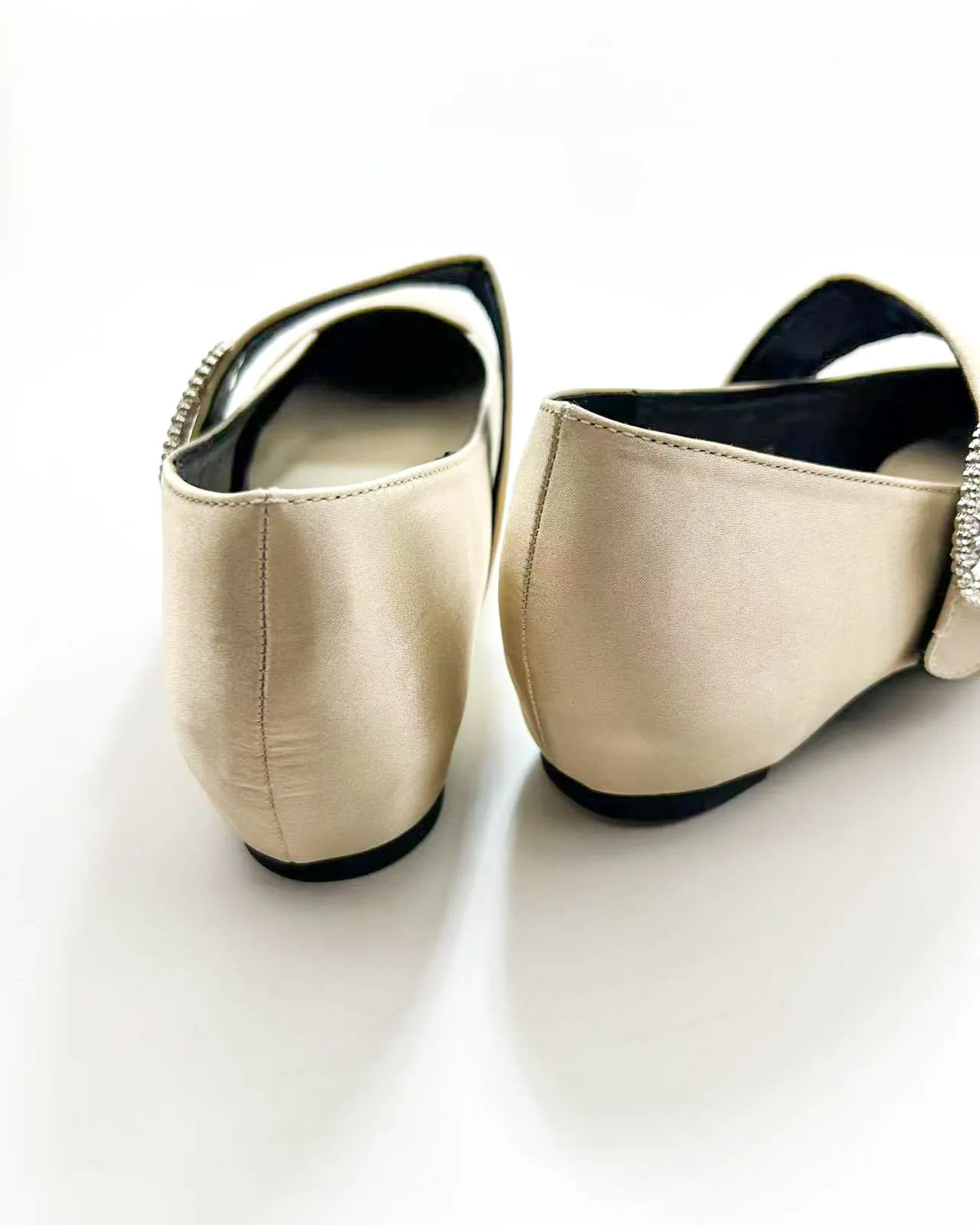 Satin Point Toe Mary Janes sold by Raboesy product image thumbnail 4